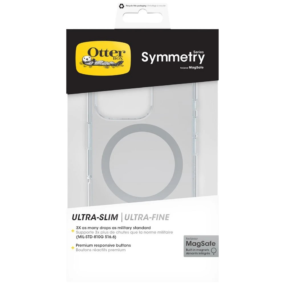 4 OtterBox Symmetry MagSafe Case iPhone 16 Pro Clear, 4 of 5