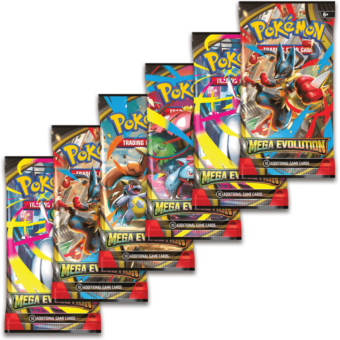 3 Pokemon Trading Card Game: Mega Evolution Booster Bundle, 3 of 8