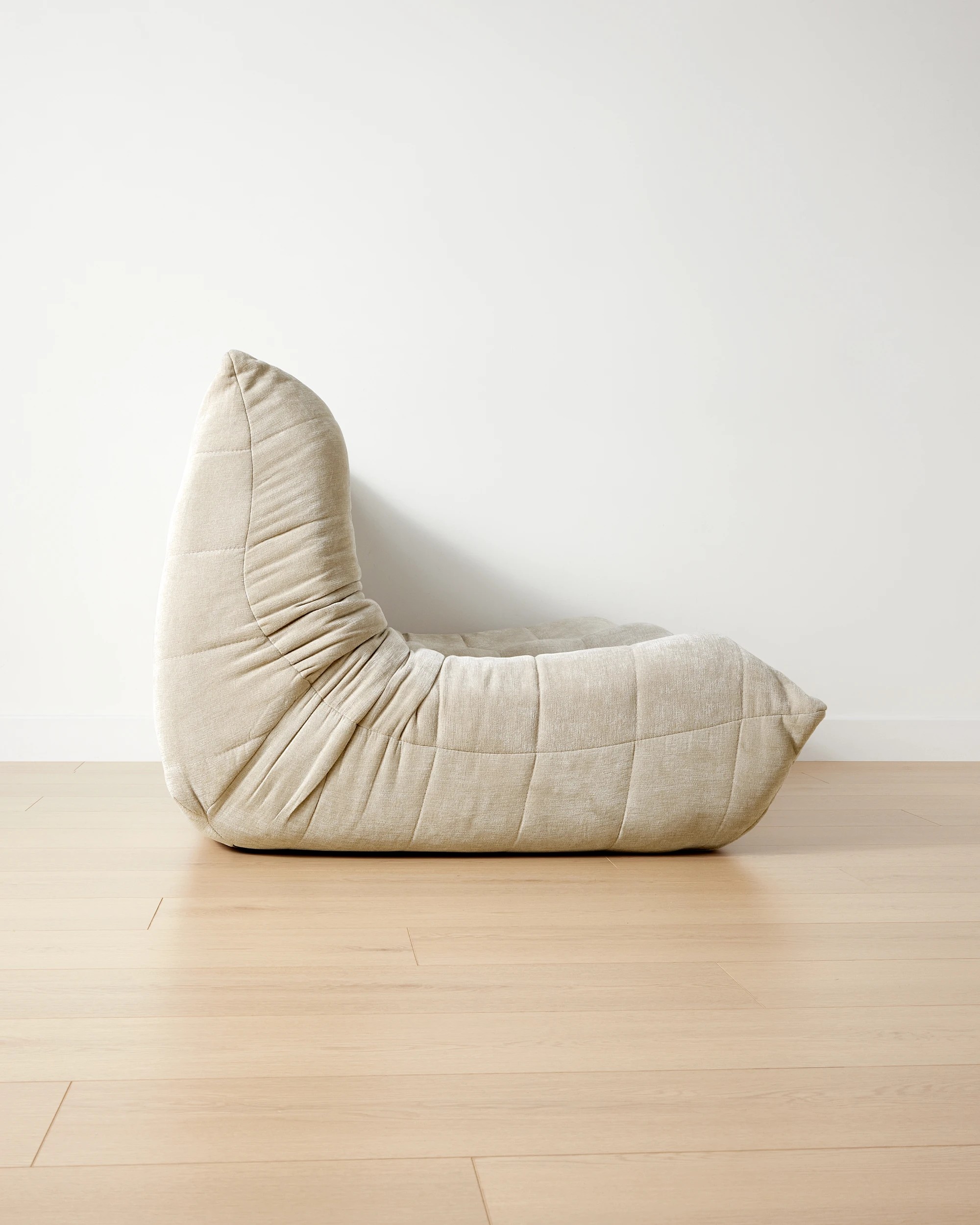 5 Goldie 2 Seat Compressed Sofa - Natural, 5 of 10