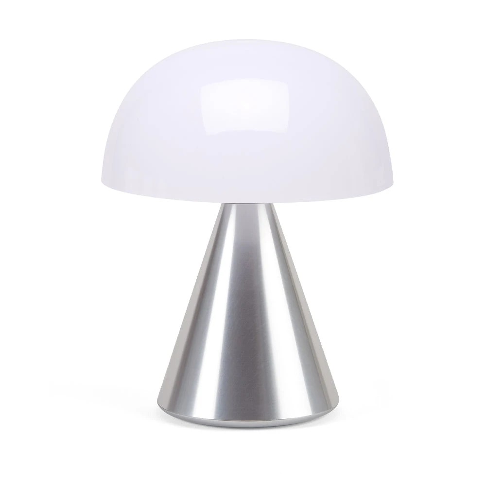 Lexon Mina L Large Portable Led Lamp - Alu Polish - Metallic - Kmart