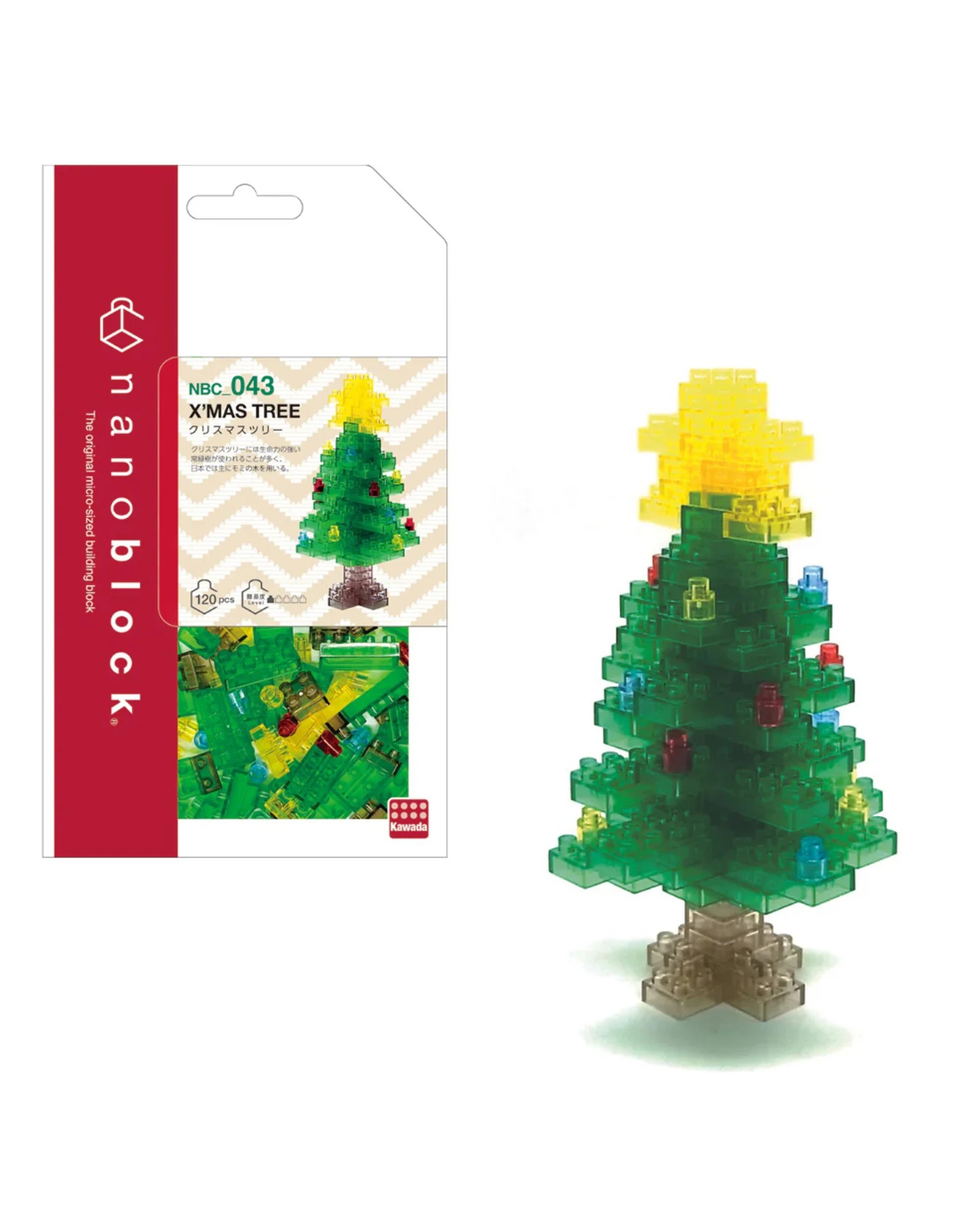 1 Nanoblock Christmas Tree - Clear, 1 of 4