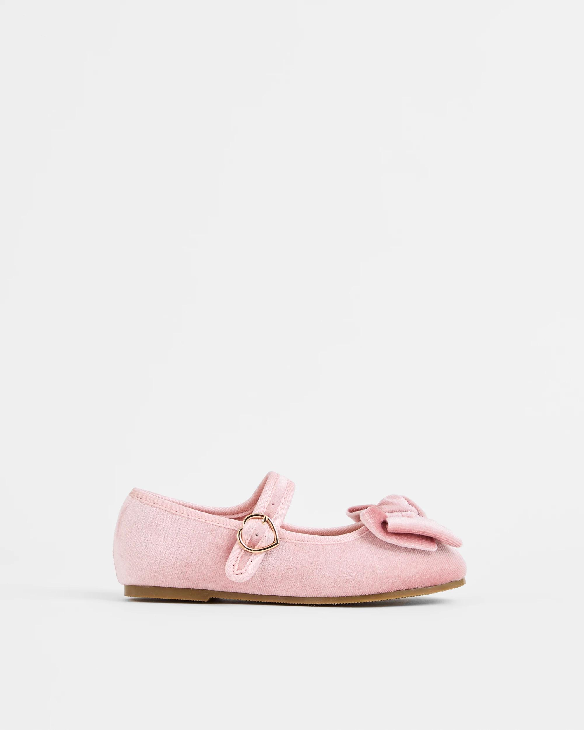 1 Target Kids Valour Bow Ballet Flats PINK, 1 of 3