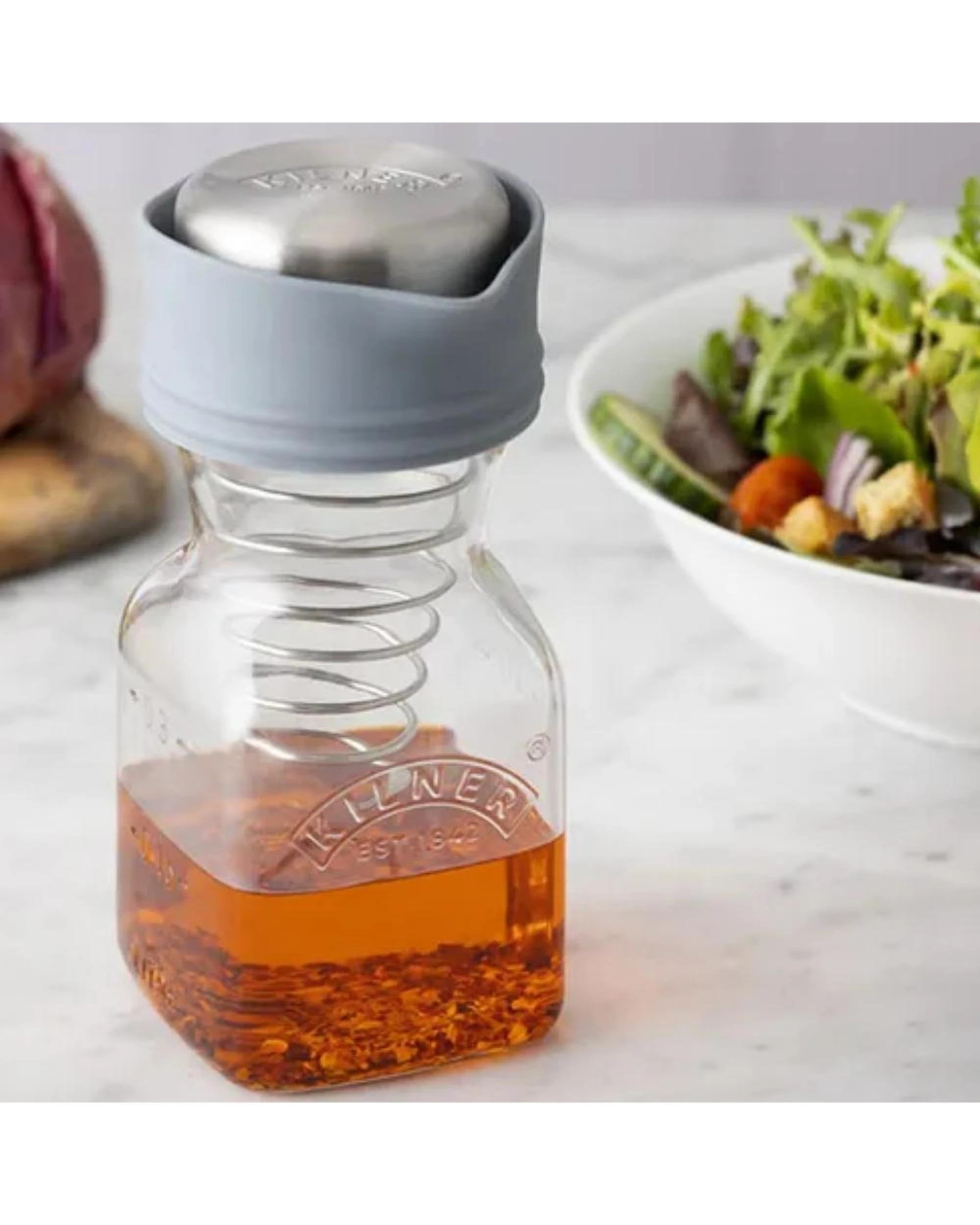 5 Kilner Glass Salad Dressing Maker 500ml, 5 of 6