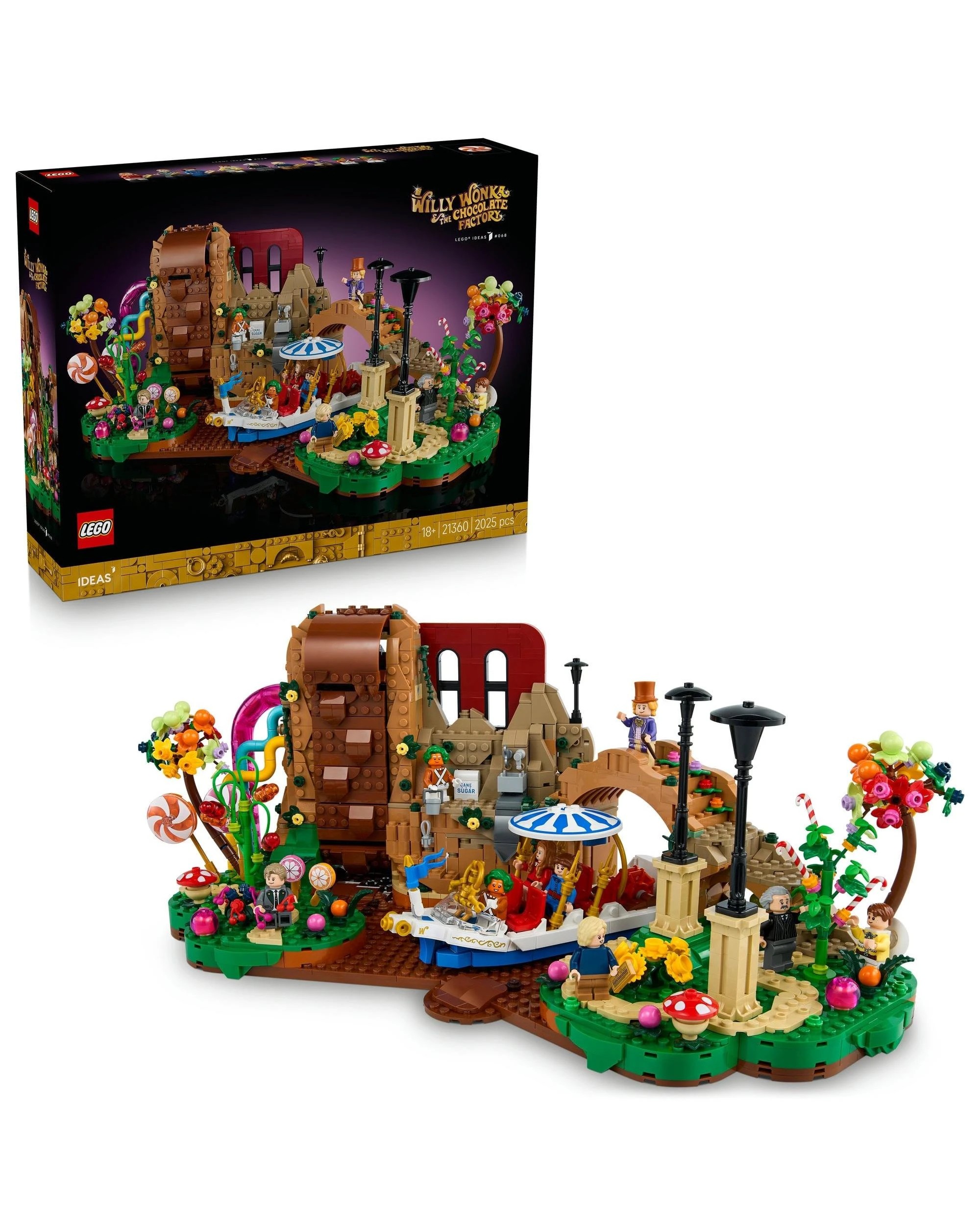 1 LEGO Ideas Willy Wonka and The Chocolate Factory - 21360, 1 of 9
