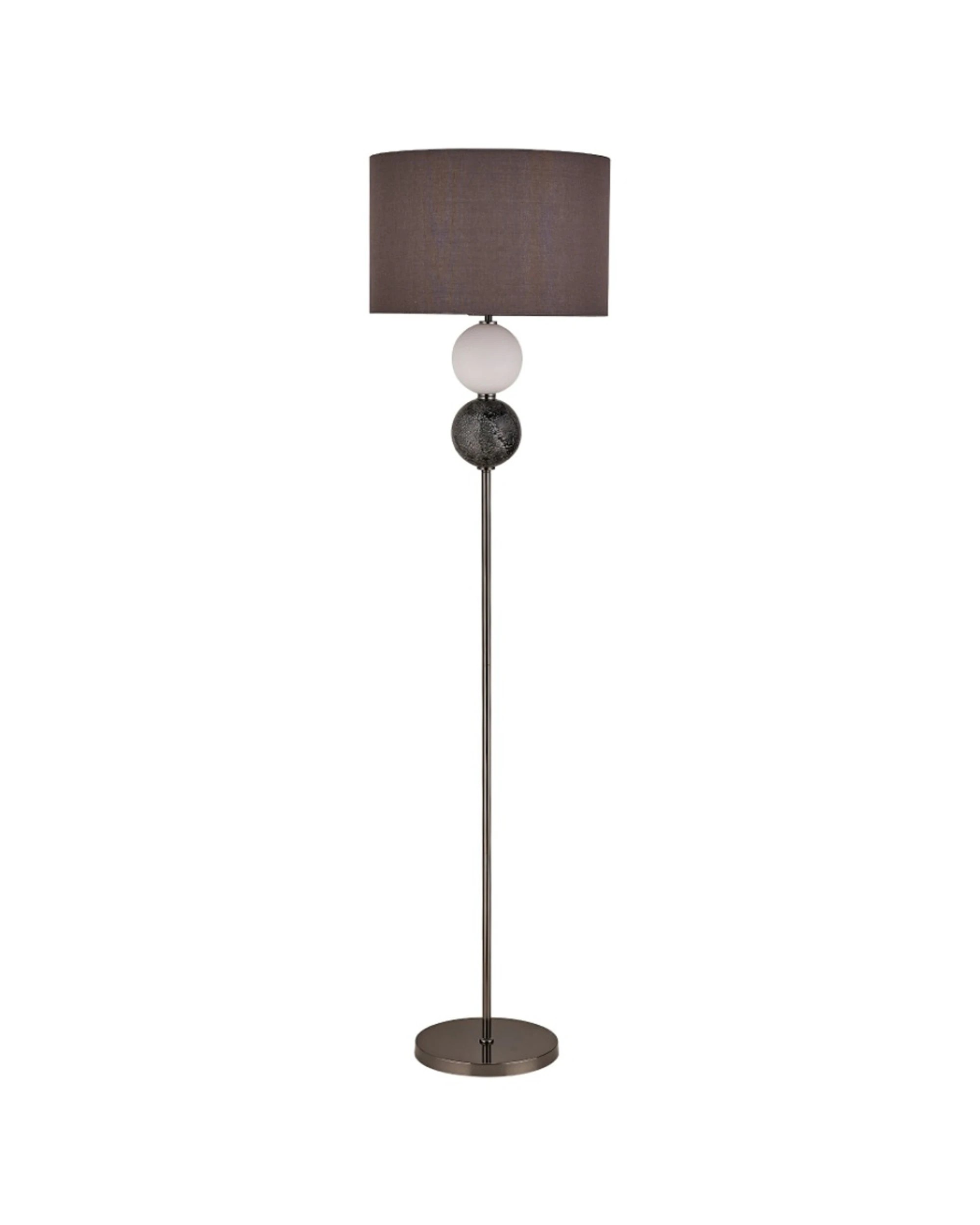 Lexi Lighting Murano Floor Lamp Pewter Metal - Metallic - Kmart