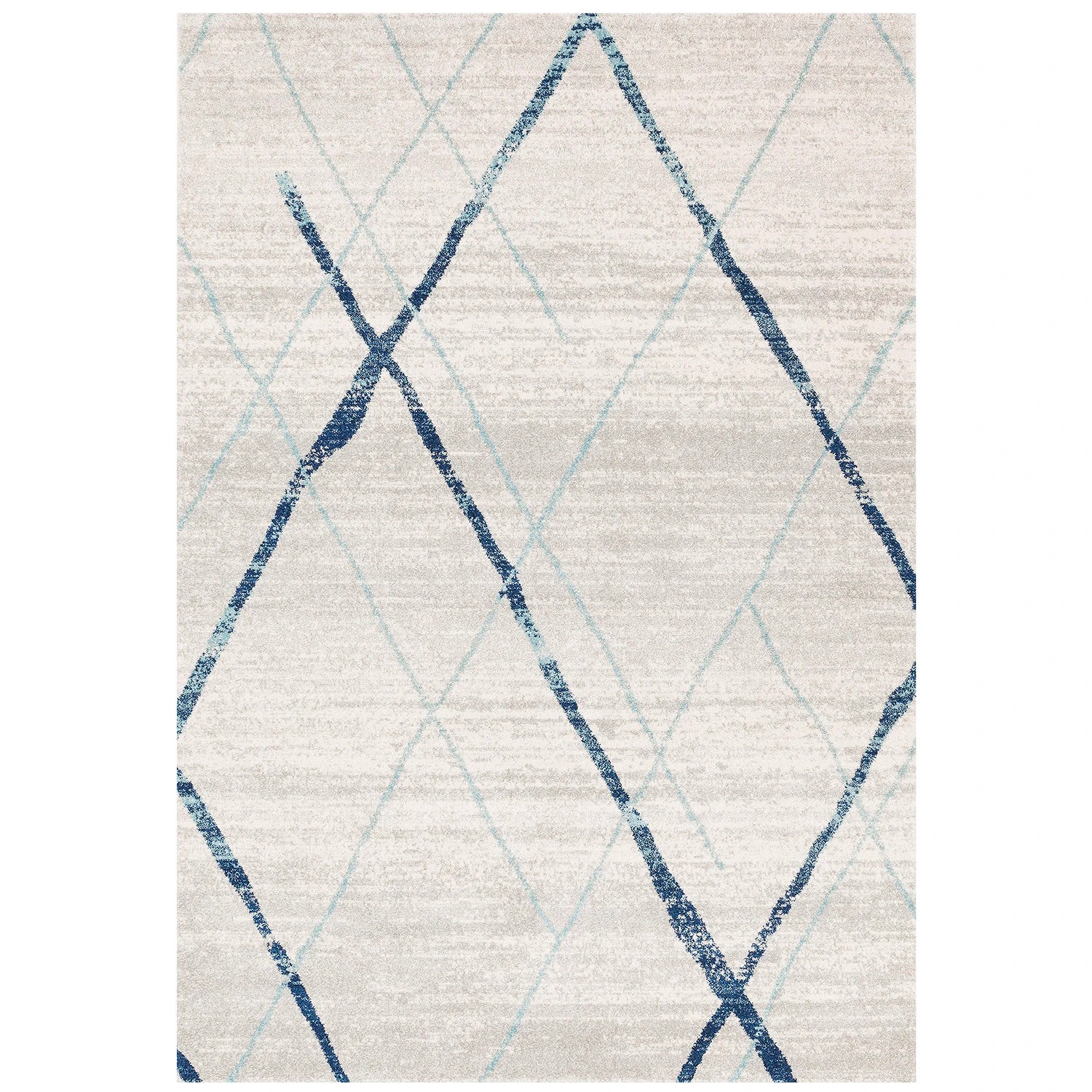 2 Common Ground Rugs Bluebay 452 400x300cm - Extra Extra Large Floor Rug - White, 2 of 6
