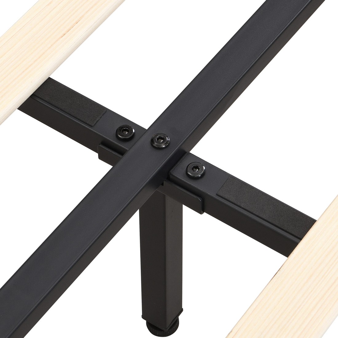 4 Levede Floating Bed Frame - Queen, 4 of 6