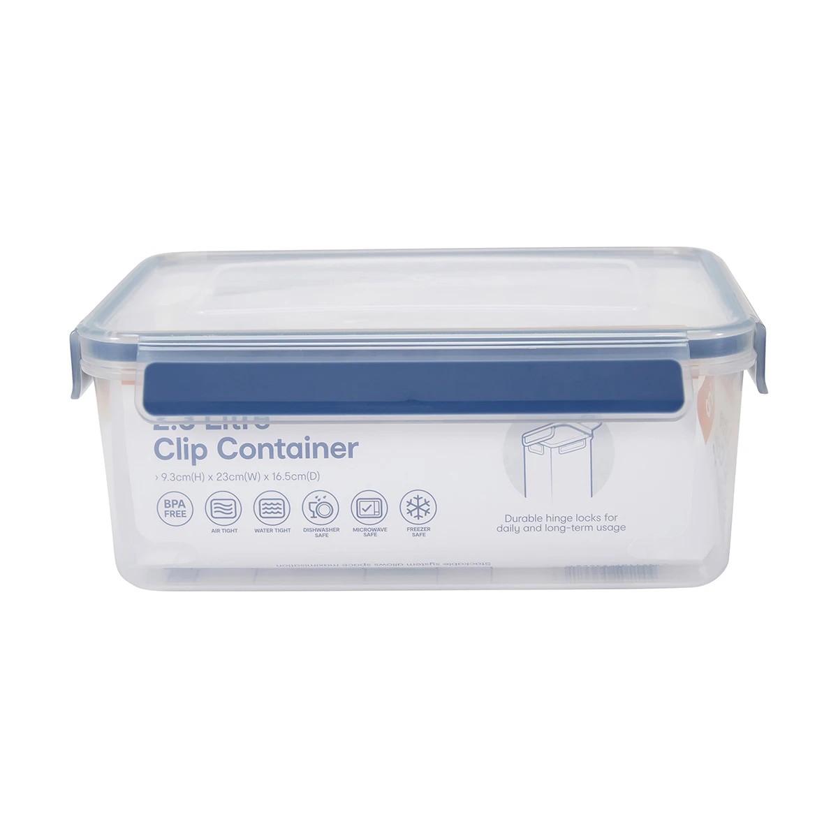 4 2.3L Clip Container, 4 of 4