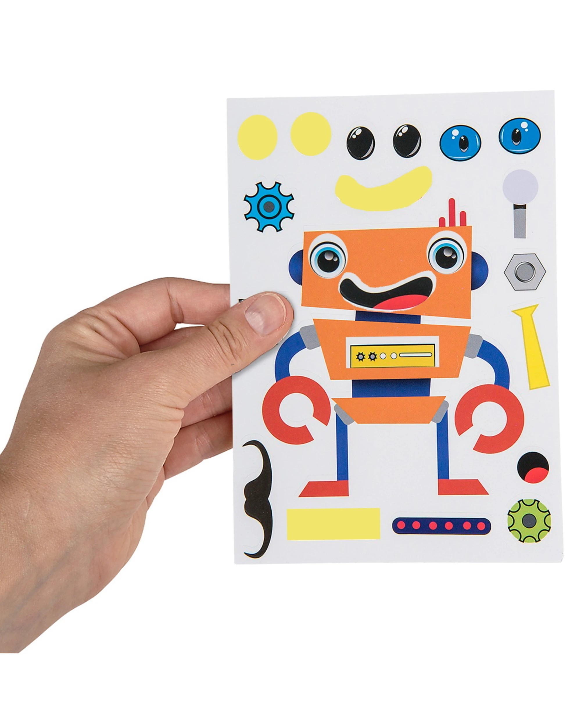 2 Partyrama Create Your Own Robot Stickers 12 Sheets     
., 2 of 2