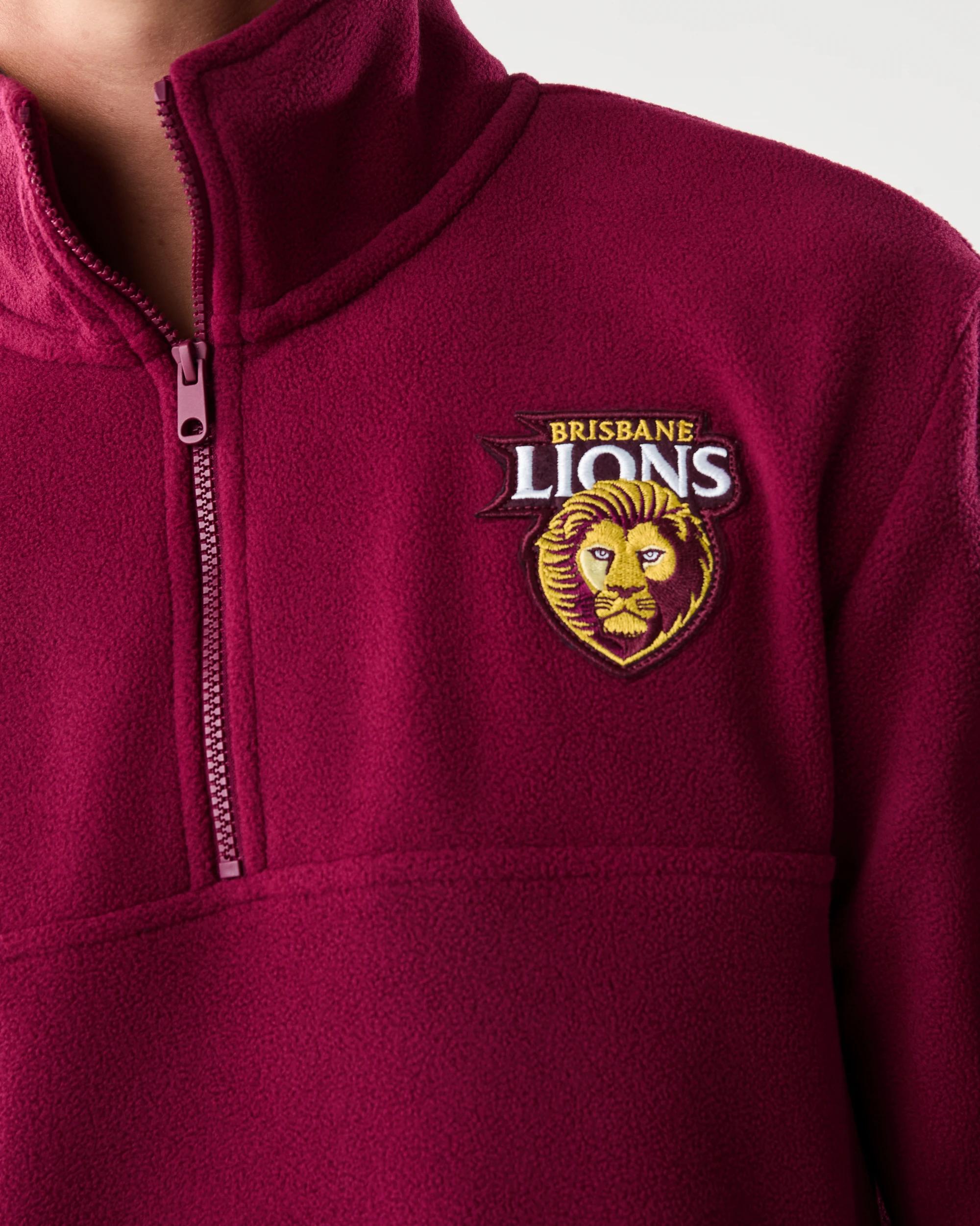 5 Official AFL Adult Polar Fleece Jacket Brisbane, 5 of 9