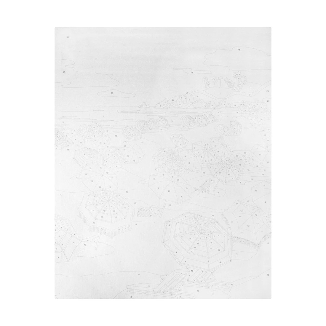 3 Paint By Numbers - Beach, 3 of 4