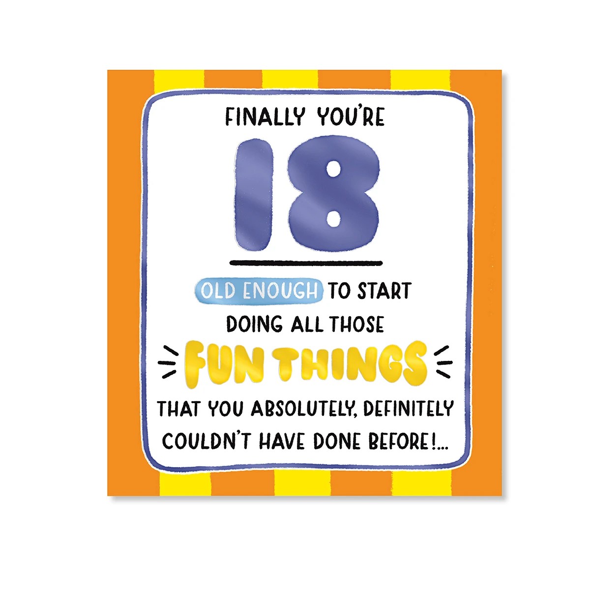 3 Hallmark 18th Birthday Card - Finally You're 18, 3 of 3