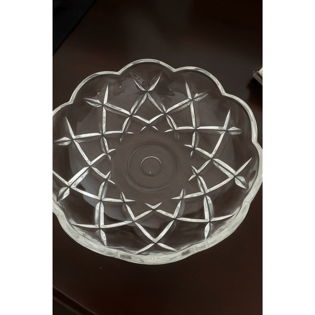 6 BR Home 120mm Crystal Chandelier Bobeche with Gold Pins, 6 of 7