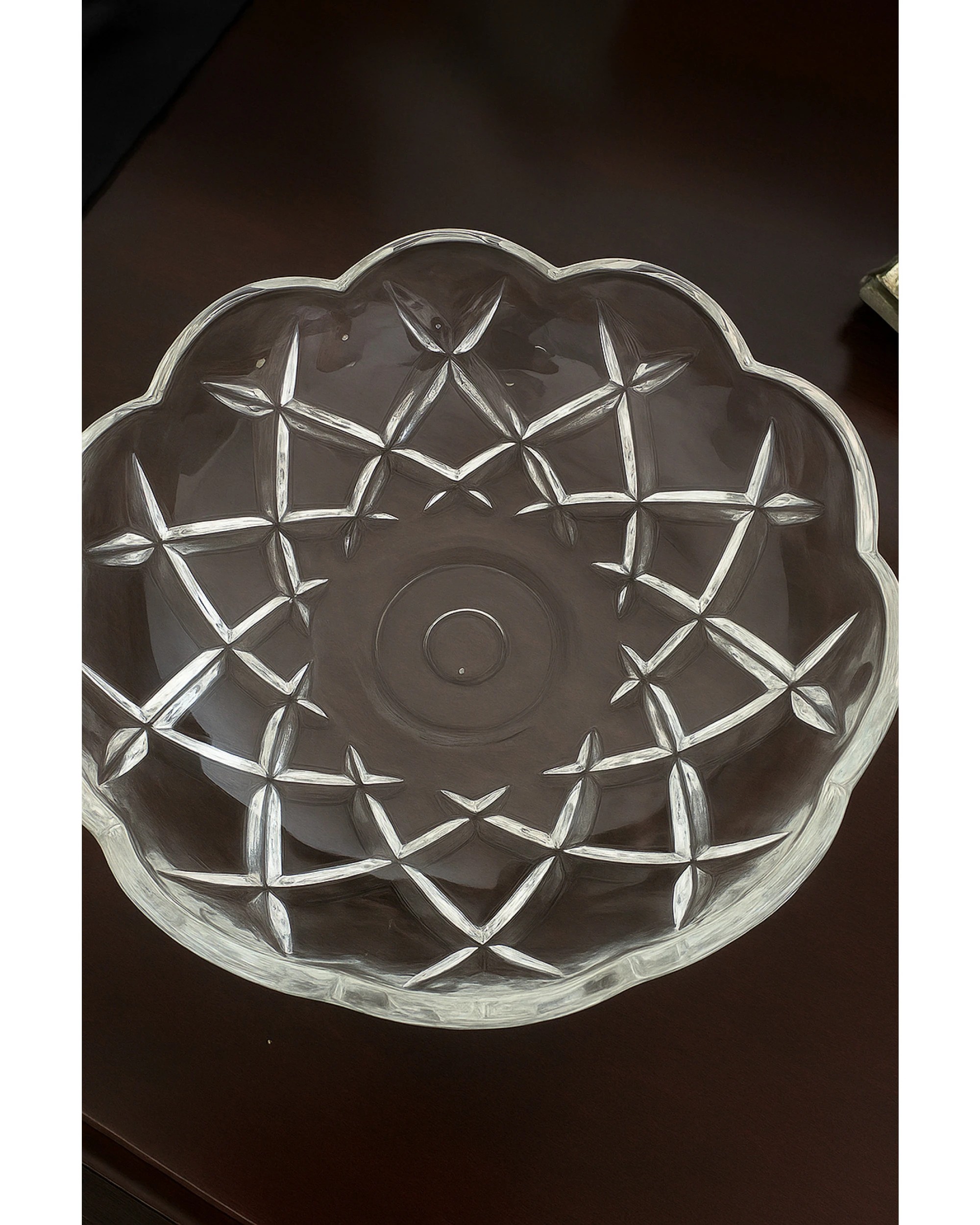 6 BR Home 120mm Crystal Chandelier Bobeche with Gold Pins, 6 of 6