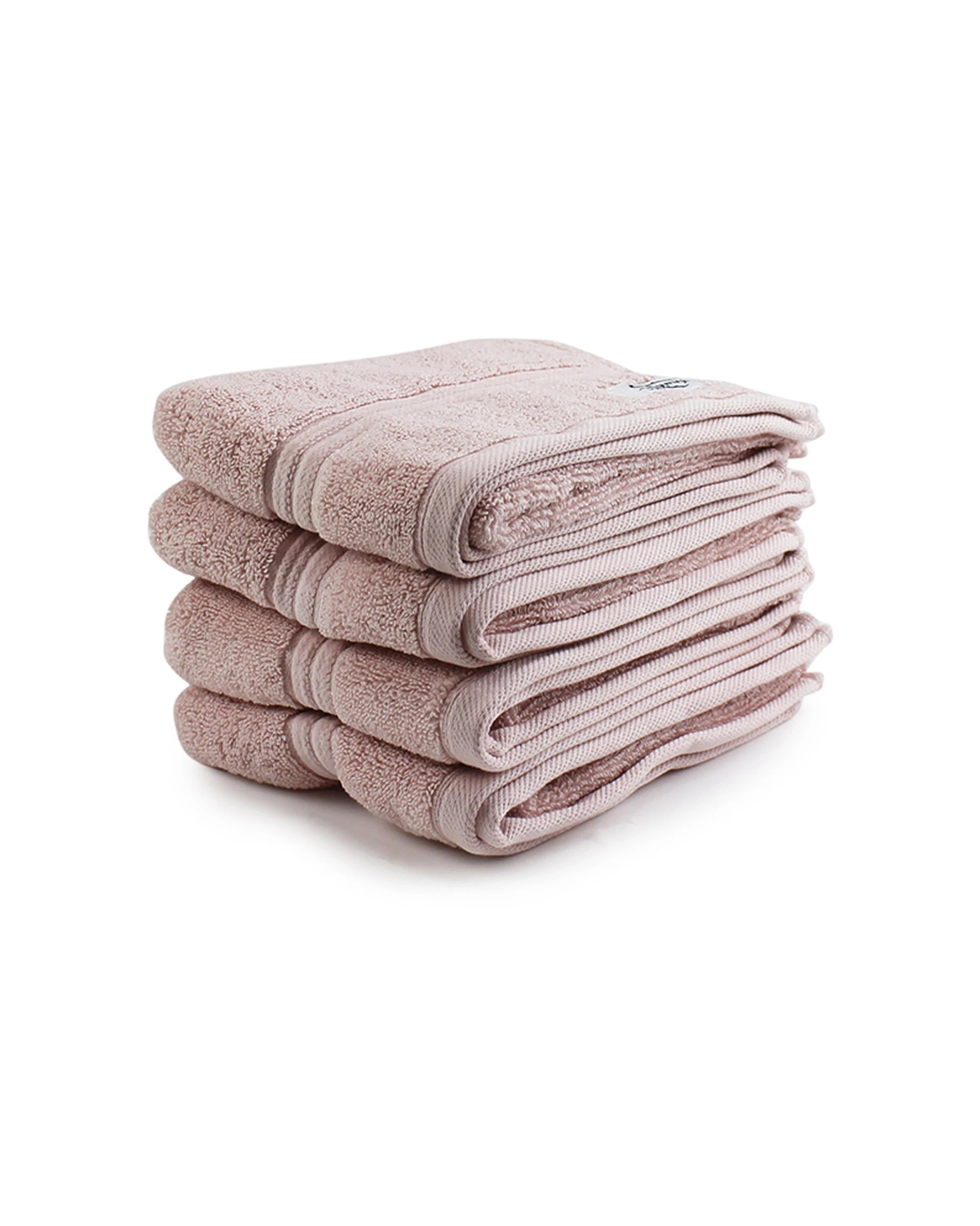1 Onkaparinga 4pc 45x65cm Cotton Flinders Hand Towels 600gsm- Bathroom Towels
 - Pink, 1 of 3