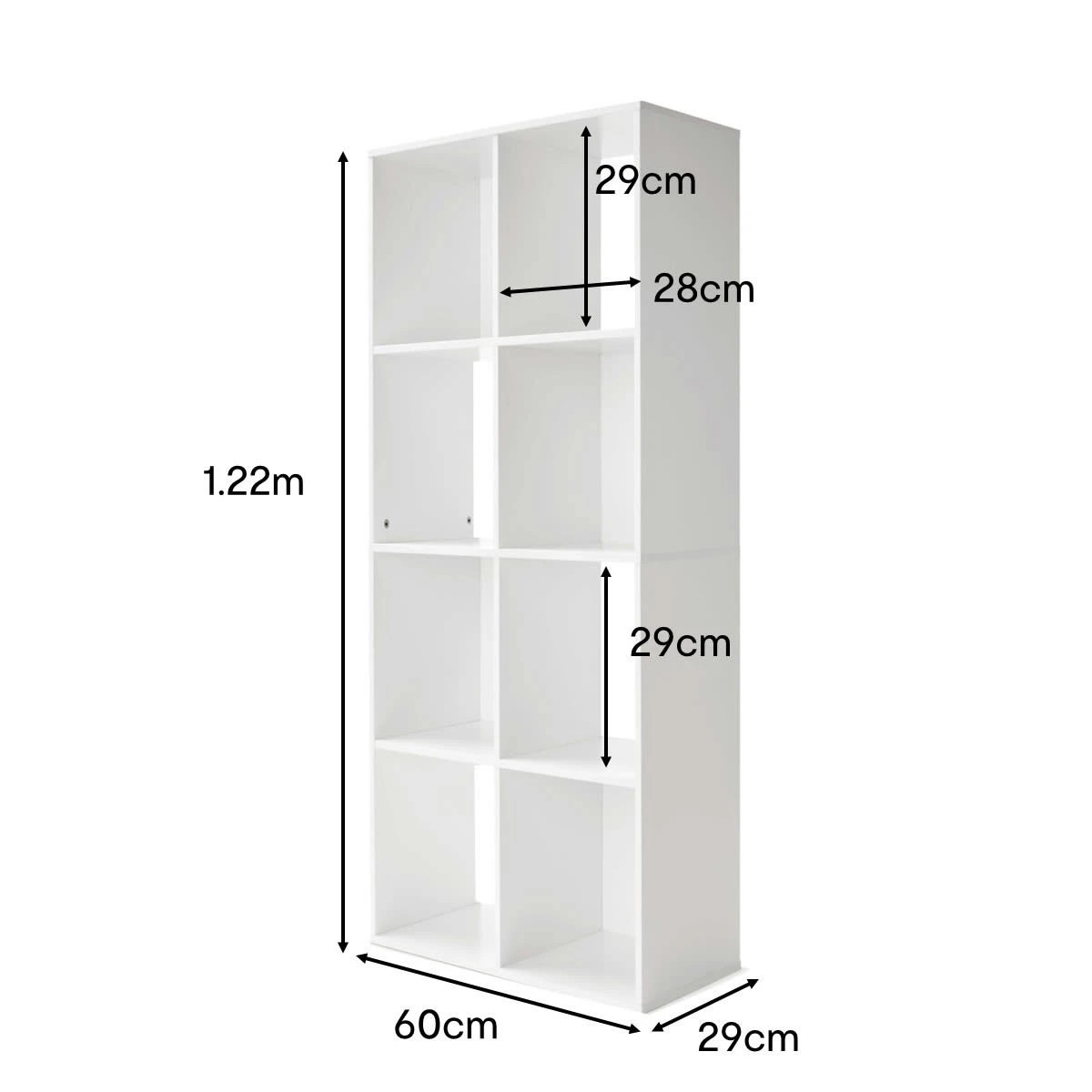 4 8 Cube Unit White, 4 of 6
