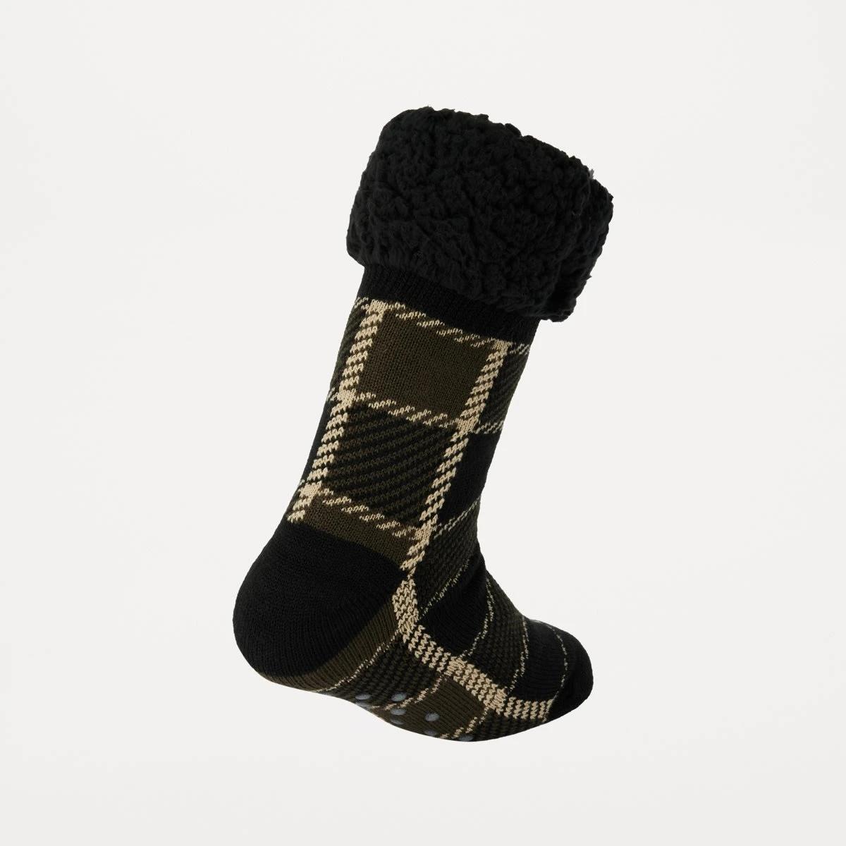 2 Sherpa Lined Home Socks Tribuff, 2 of 3