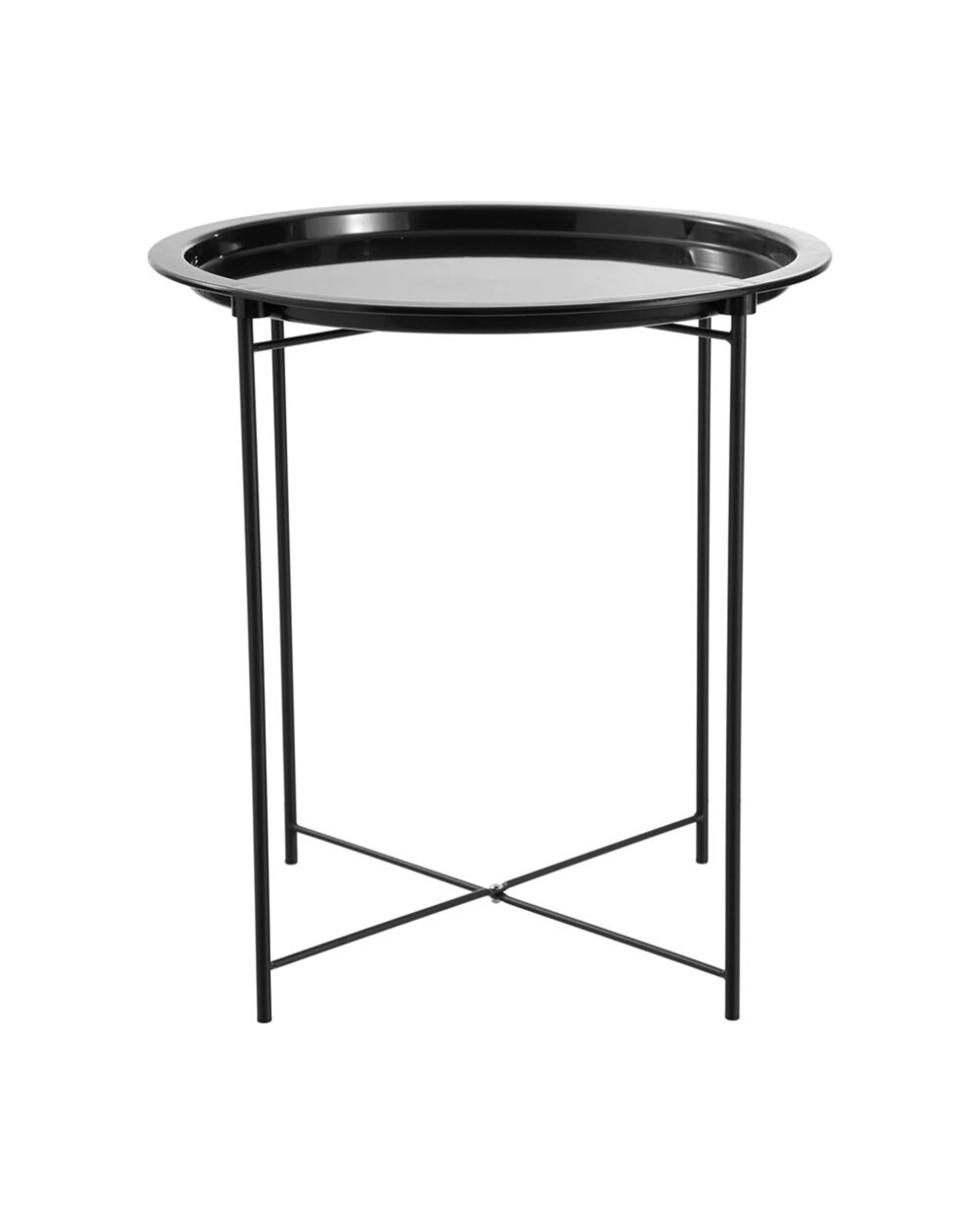4 Boxsweden 2pc Luno Round Side Table Home 47x47x50cm - Multi, 4 of 9