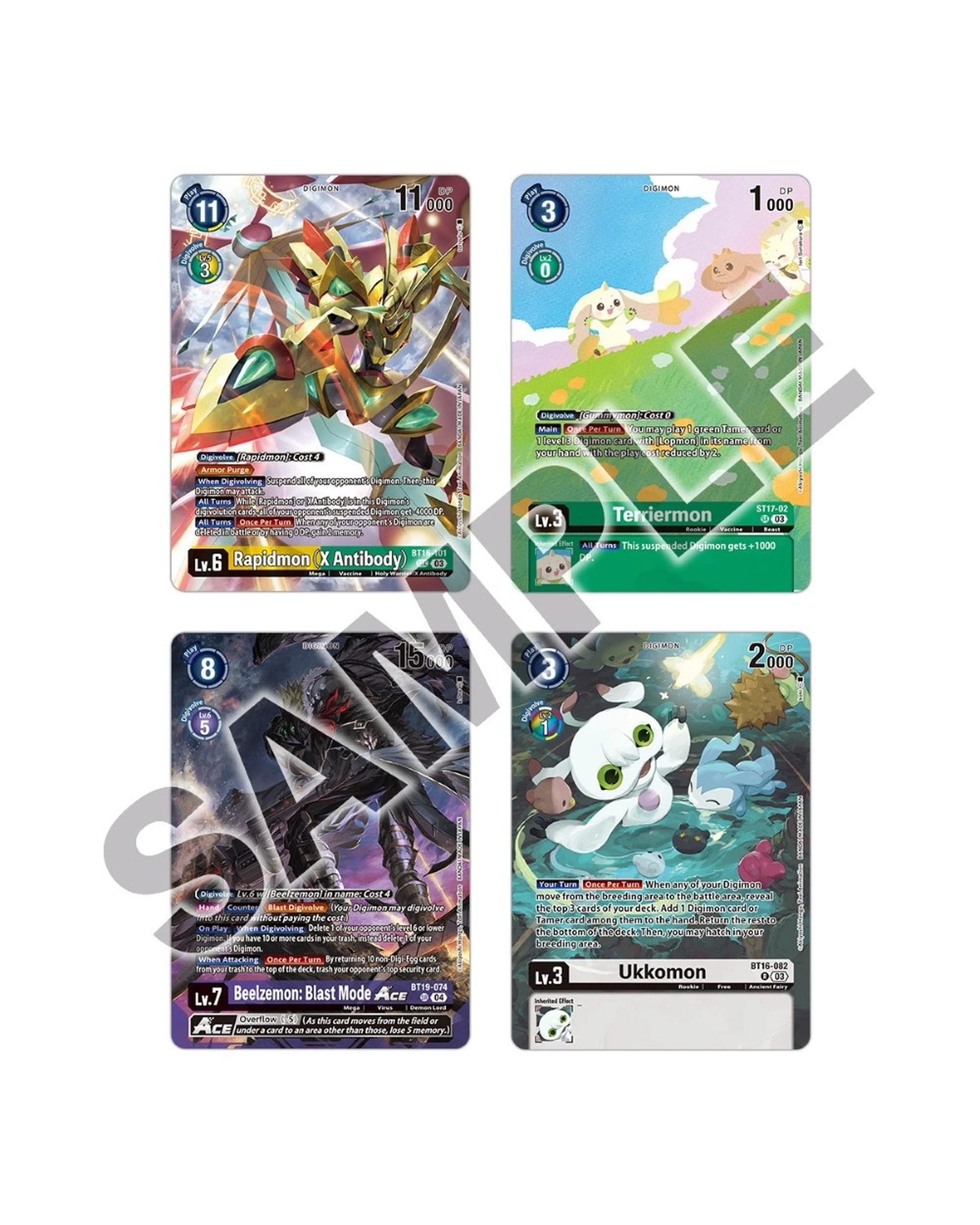3 Bandai Digimon Card Game: Limited Card Pack Billion Bullet - LM-06, 3 of 3