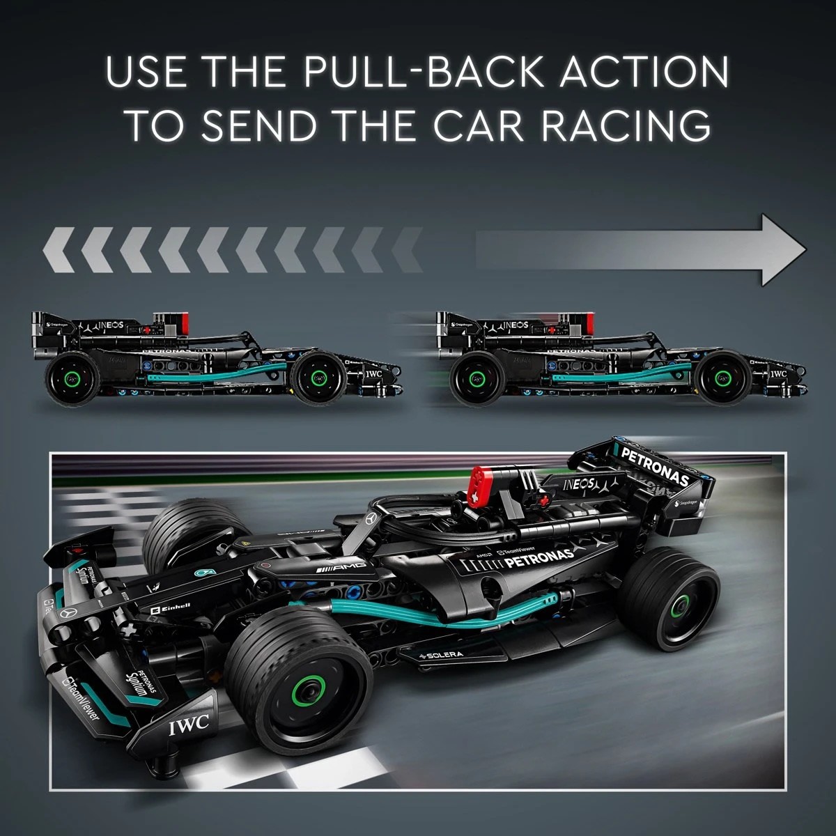 6 LEGO Technic Mercedes-AMG F1 W14 E Performance Pull-Back 42165, 6 of 11