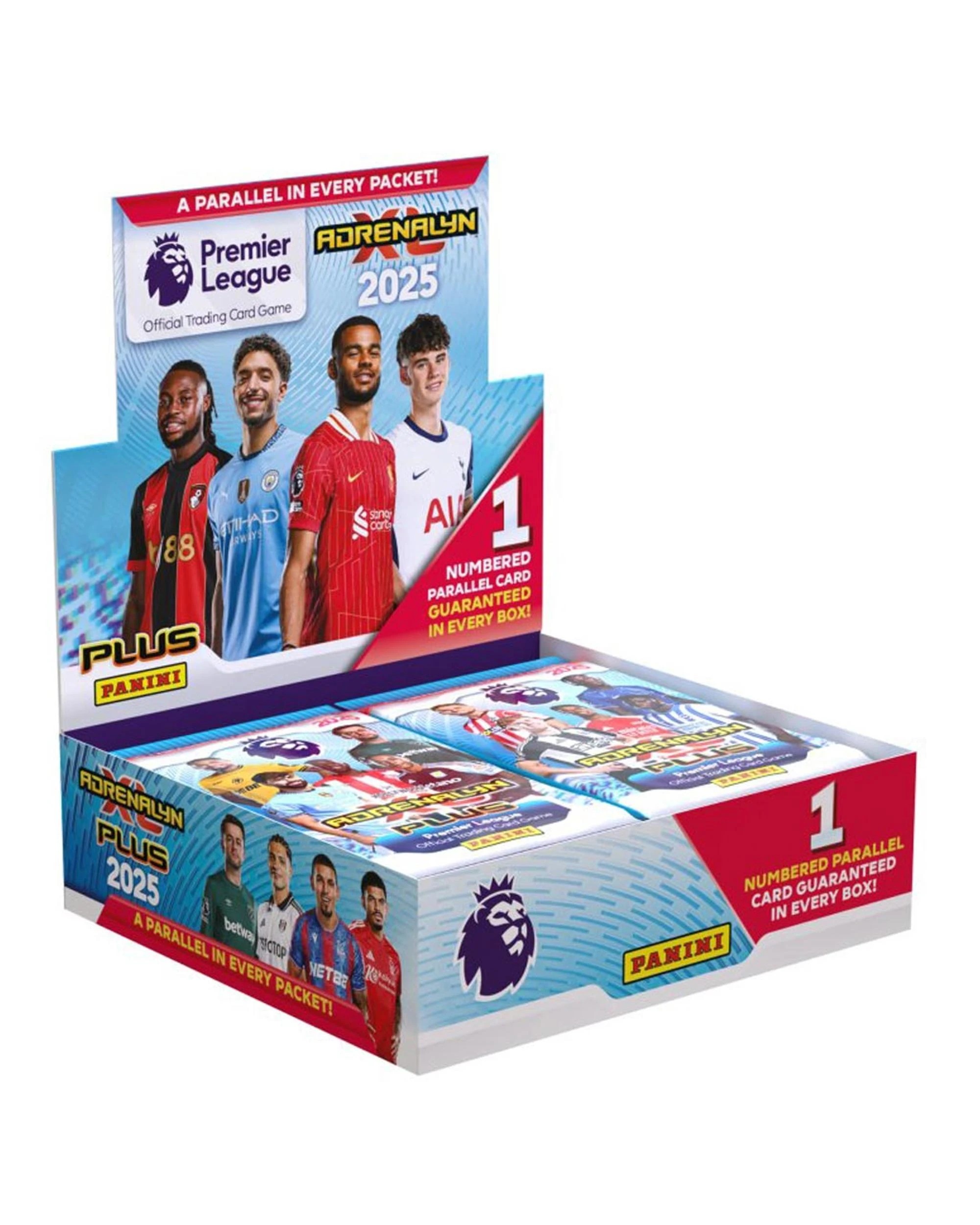1 Panini Adrenalyn XL Plus 2024 / 2025 EPL Soccer Cards Booster Box, 1 of 2