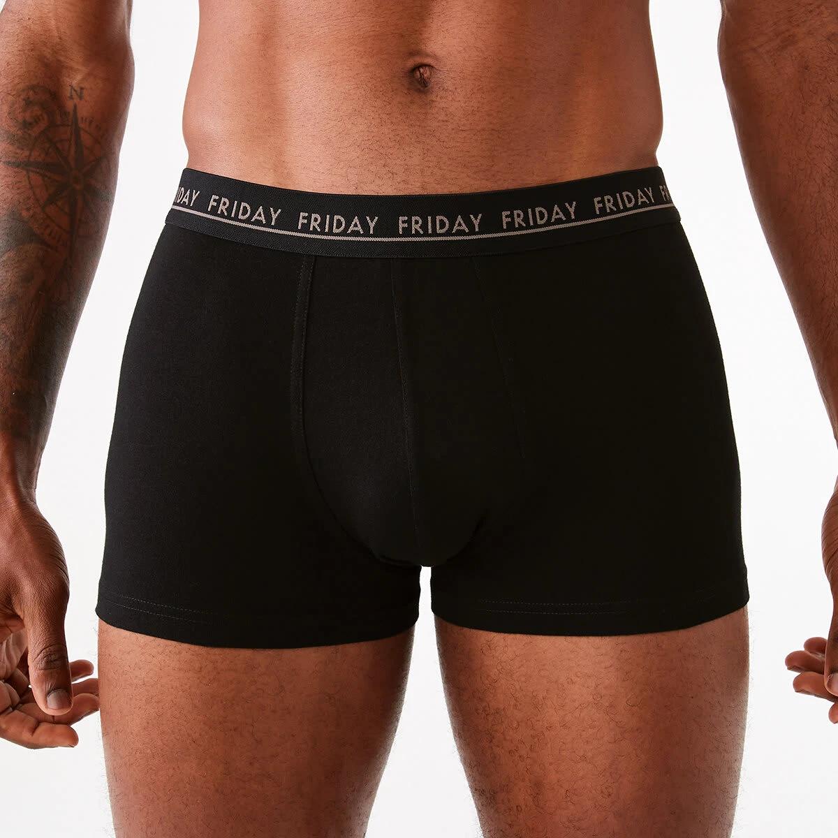 6 7 Pack 7 Day Trunks BLACK, 6 of 10