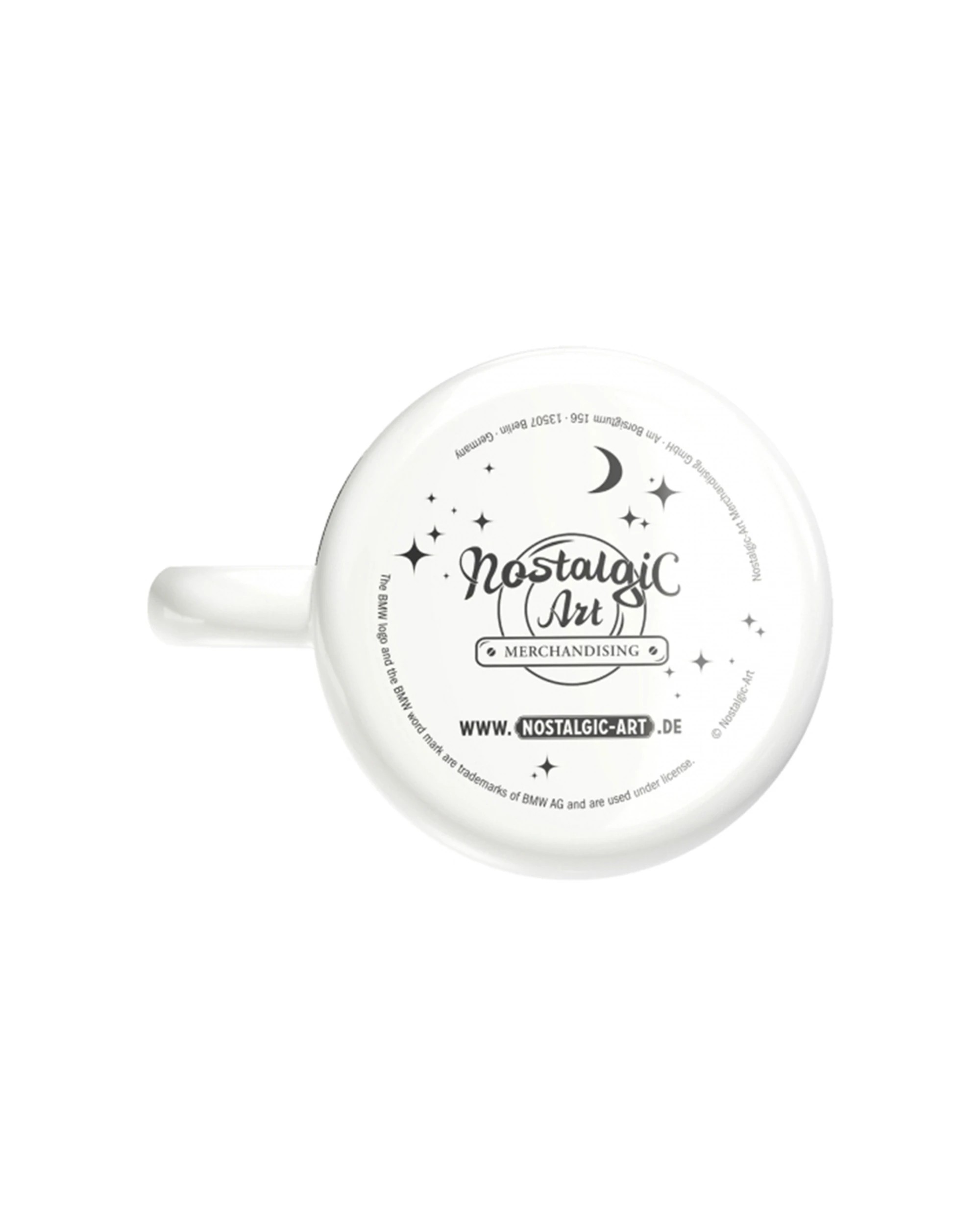 4 Nostalgic-Art Enamel Mug 360ml Mug -  BMW Drivers Only Car Lover - Multi, 4 of 4