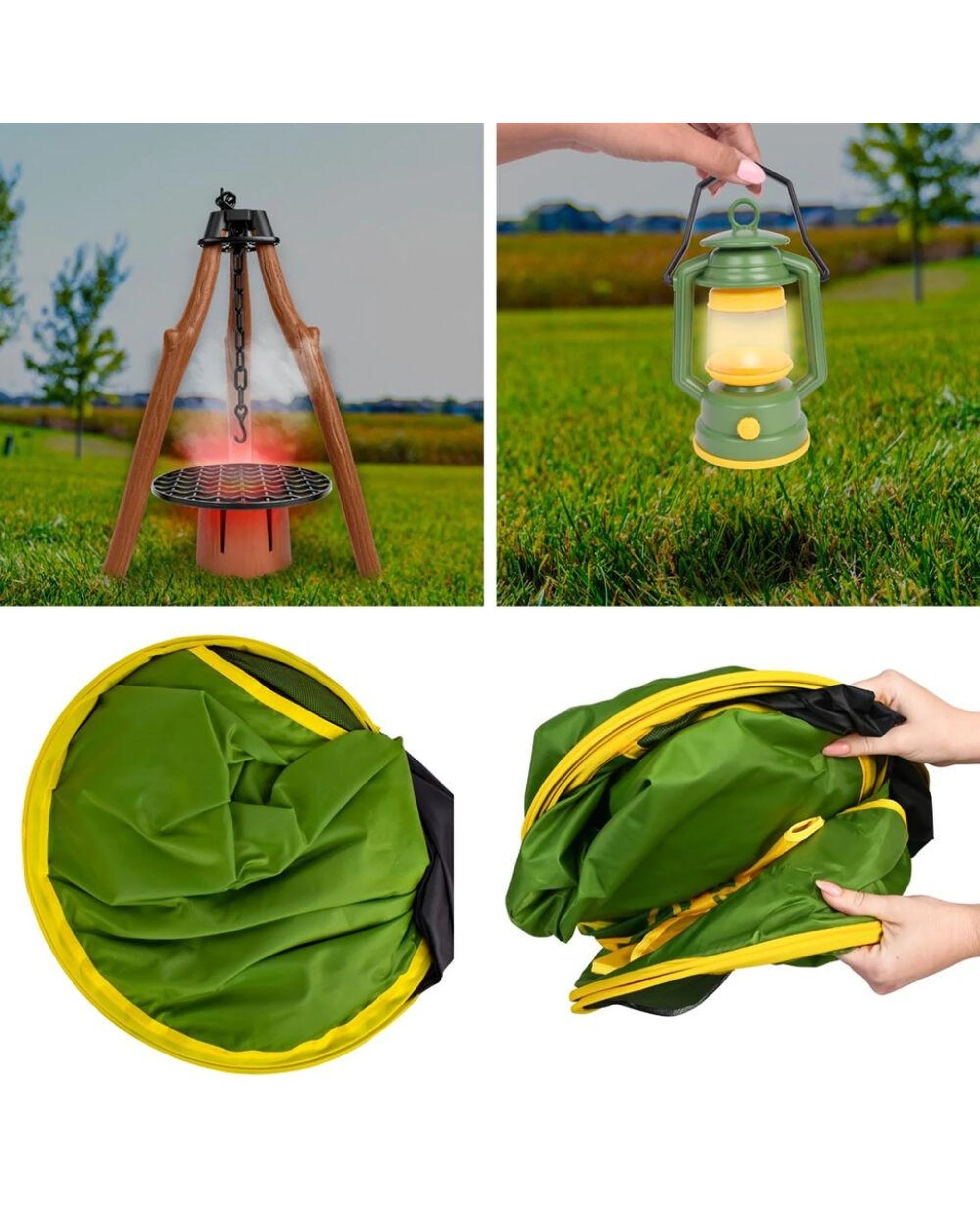 4 John Deere Pop Up Camping Tent With Accessories 5y, 4 of 5