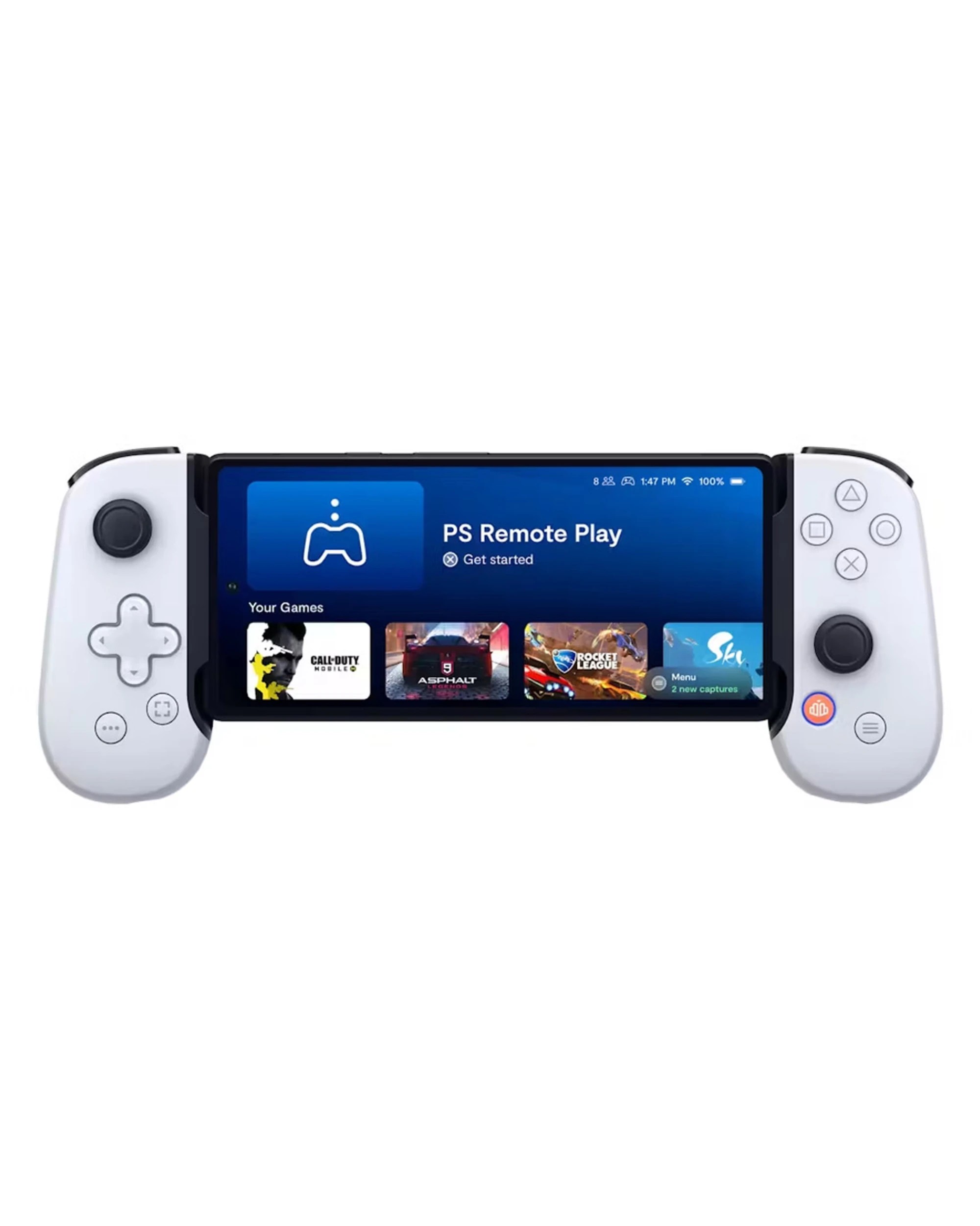 3 Backbone One PlayStation Edition Mobile Gaming Controller for Android - White, 3 of 3