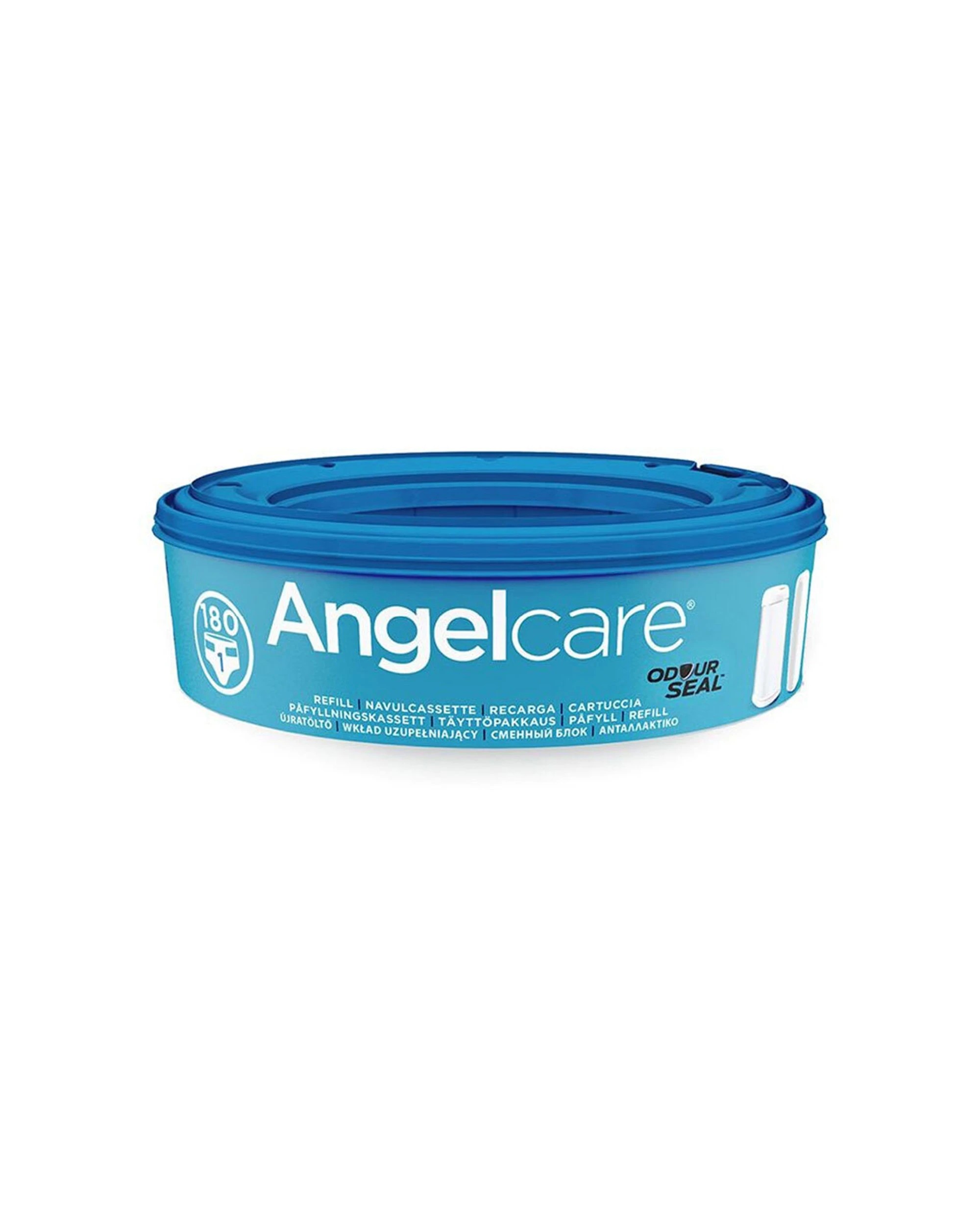 3 Angelcare Odour Seal Baby Nappy Diaper Disposal Cassette Refills
 - Blue, 3 of 3