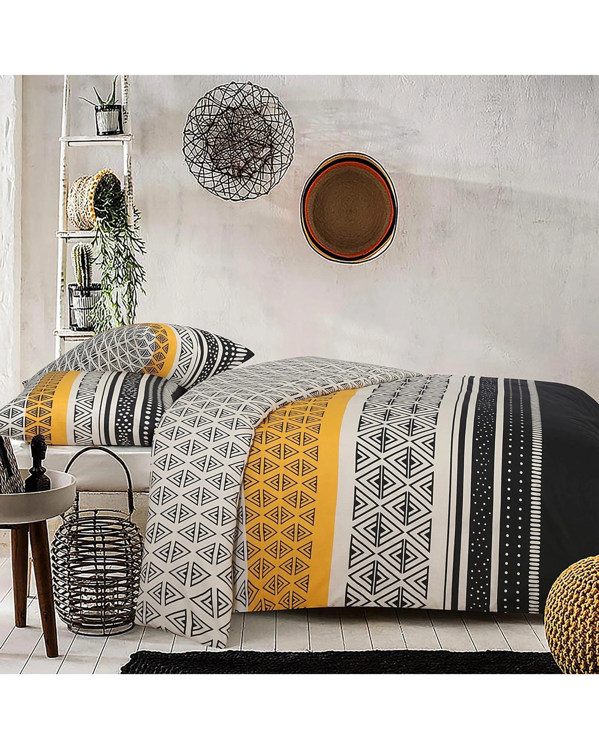 1 Amsons Pure Cotton Quilt Cover Set - Queen Bed - Multi, 1 of 2