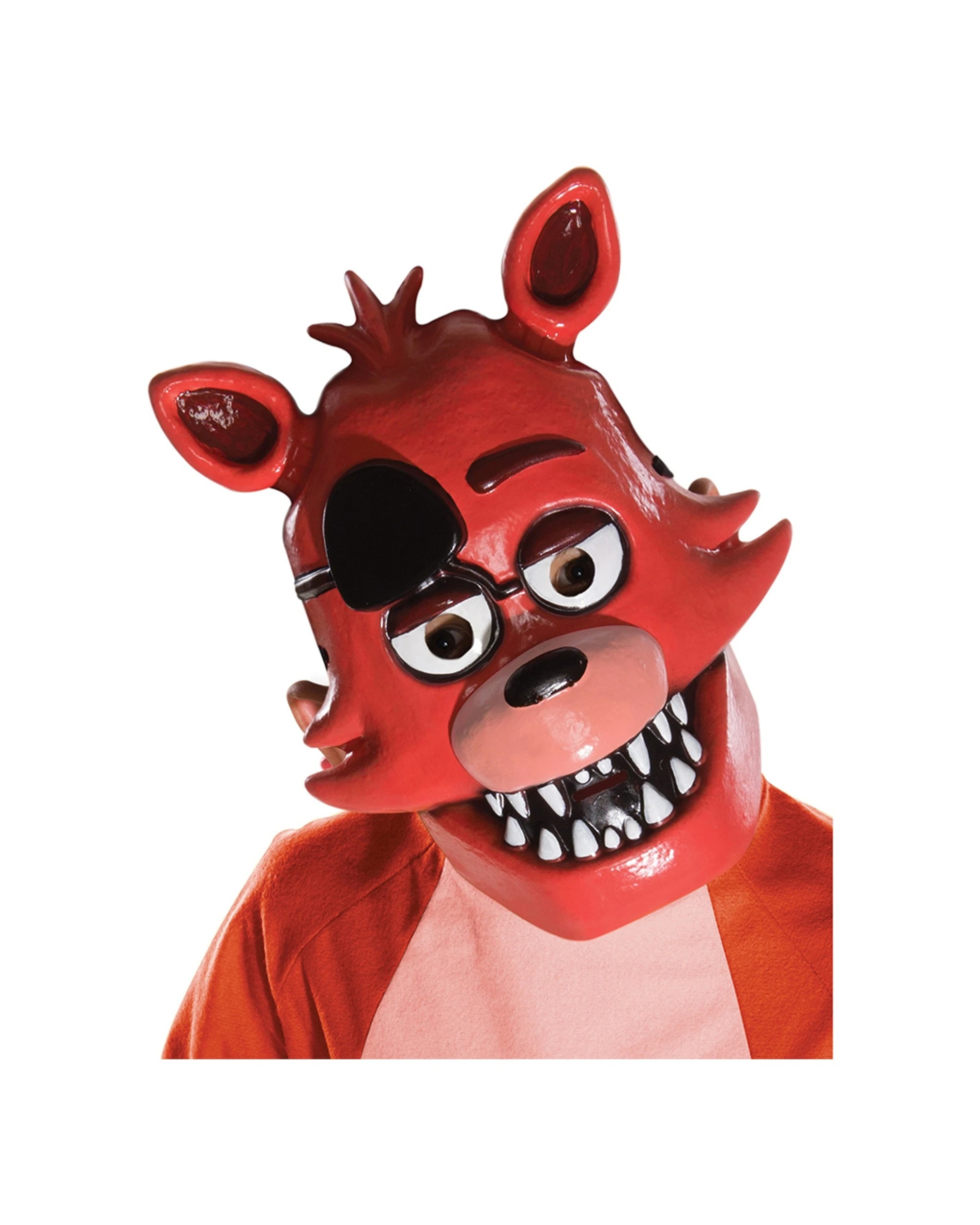 5 Five Nights At Freddies Size L Foxy Mascot Kids Dress Up Party Costume - Official Fnaf Outfit For Kids. - Orange, 5 of 5