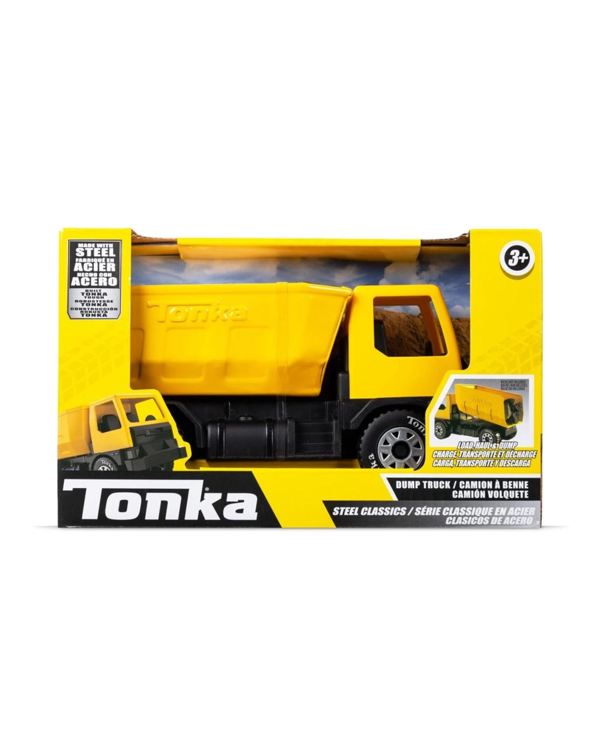 2 Tonka Steel Classics Dump Truck 1:32 Scale Vehicle, 2 of 9