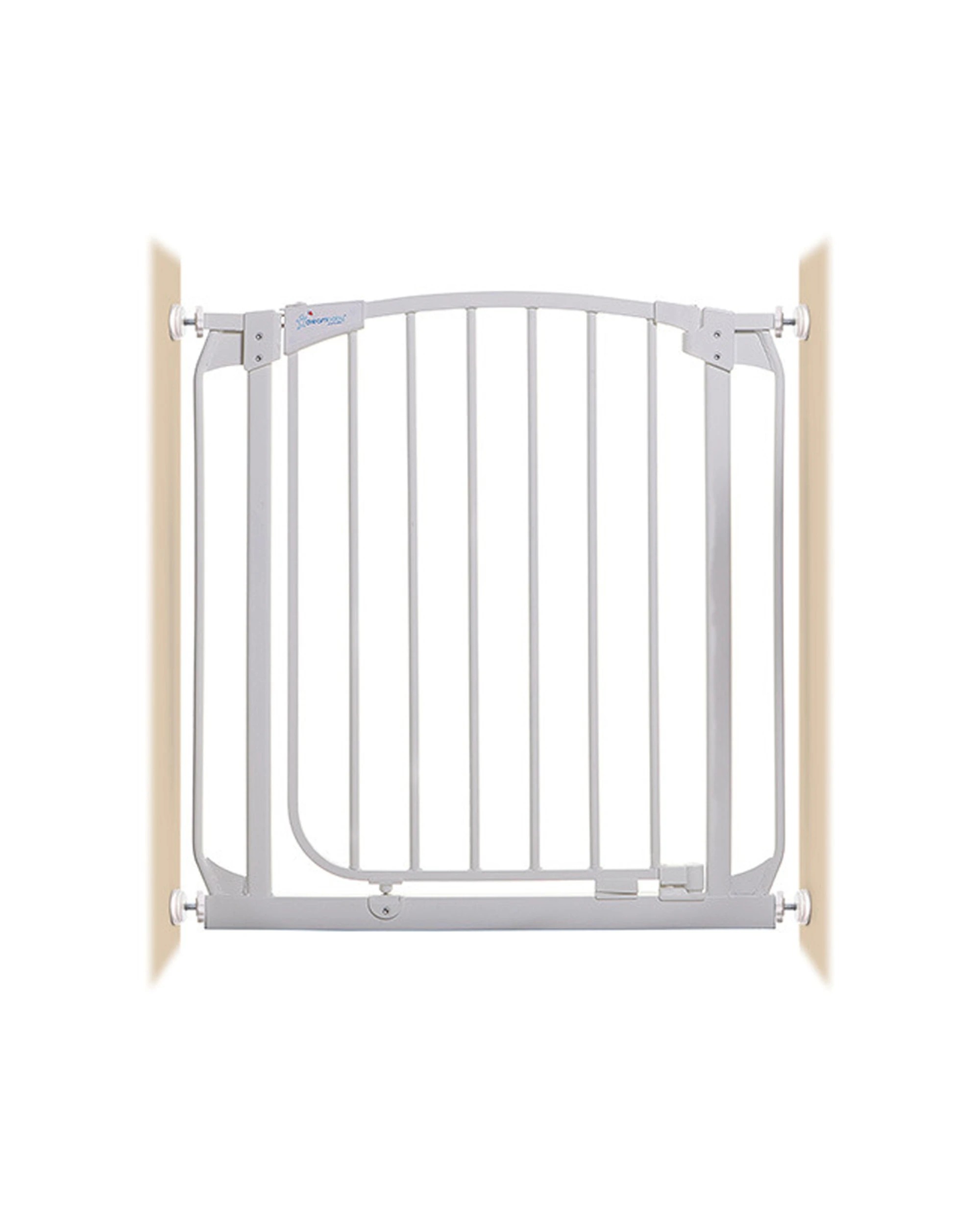 1 Dreambaby Chelsea 82cm Auto-close Security Gate Safety Barrier Kids Child Gate
 - White, 1 of 6