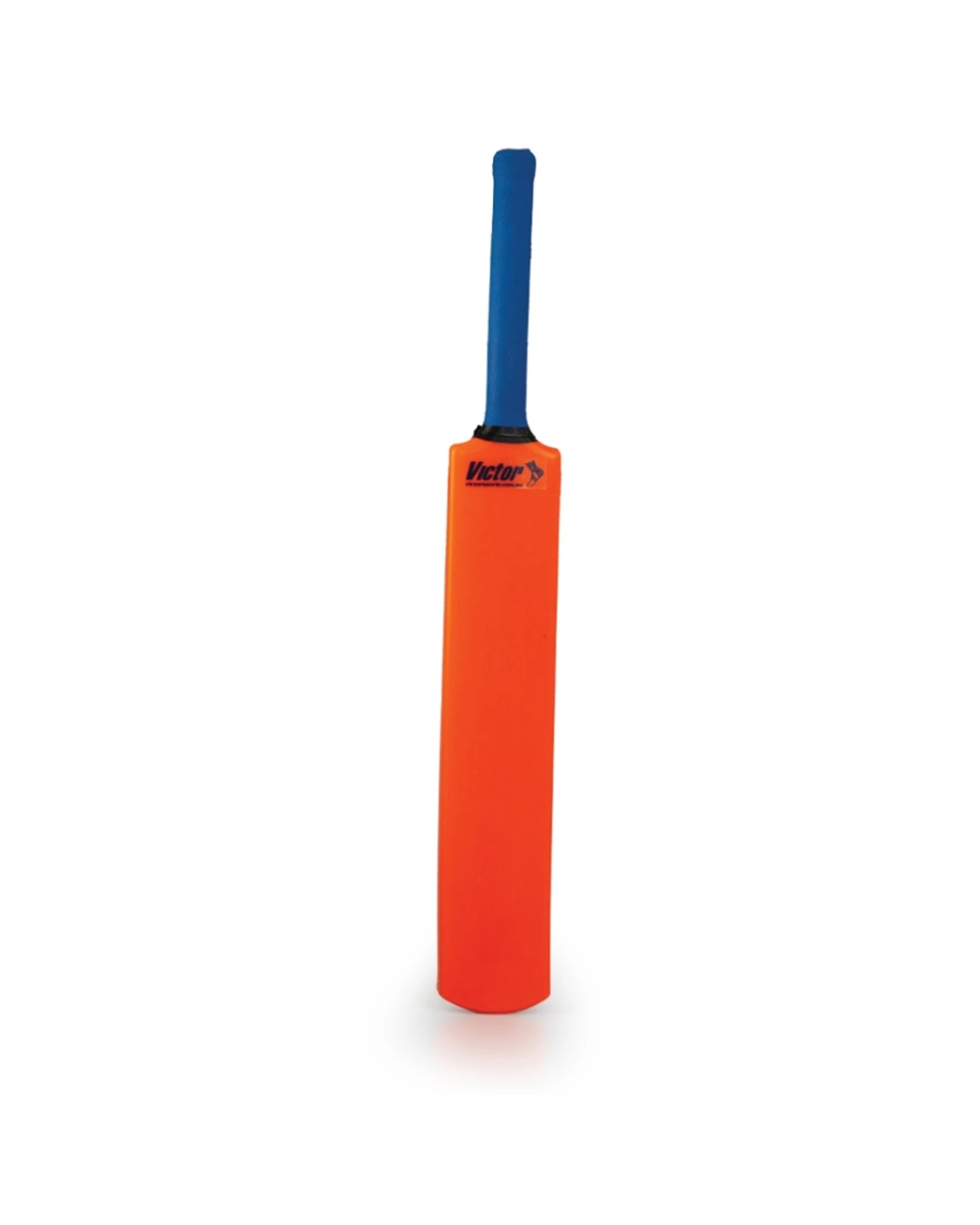 1 Victor Sports Plastic Cricket Bat Rubber Lightweight Size 4 - Orange, 1 of 2