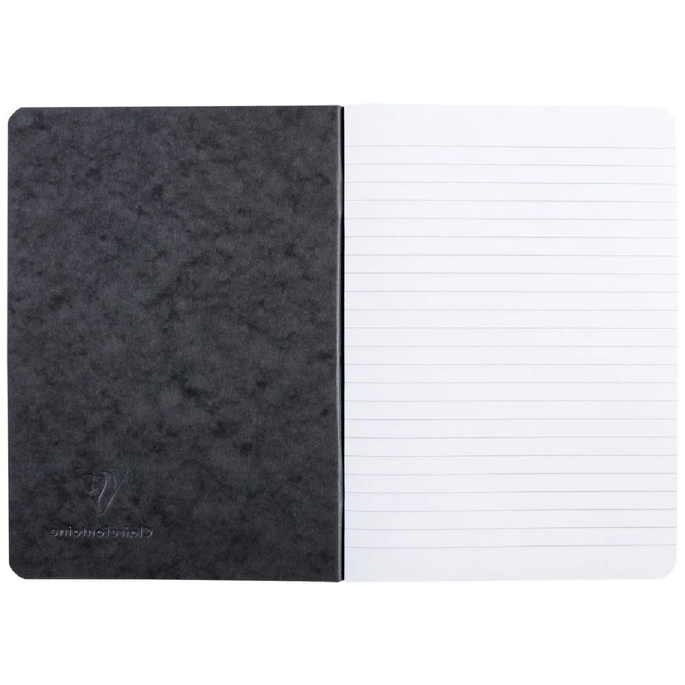 2 Clairefontaine My Essentials A5 Notebook Ruled 2 Pack Black, 2 of 5