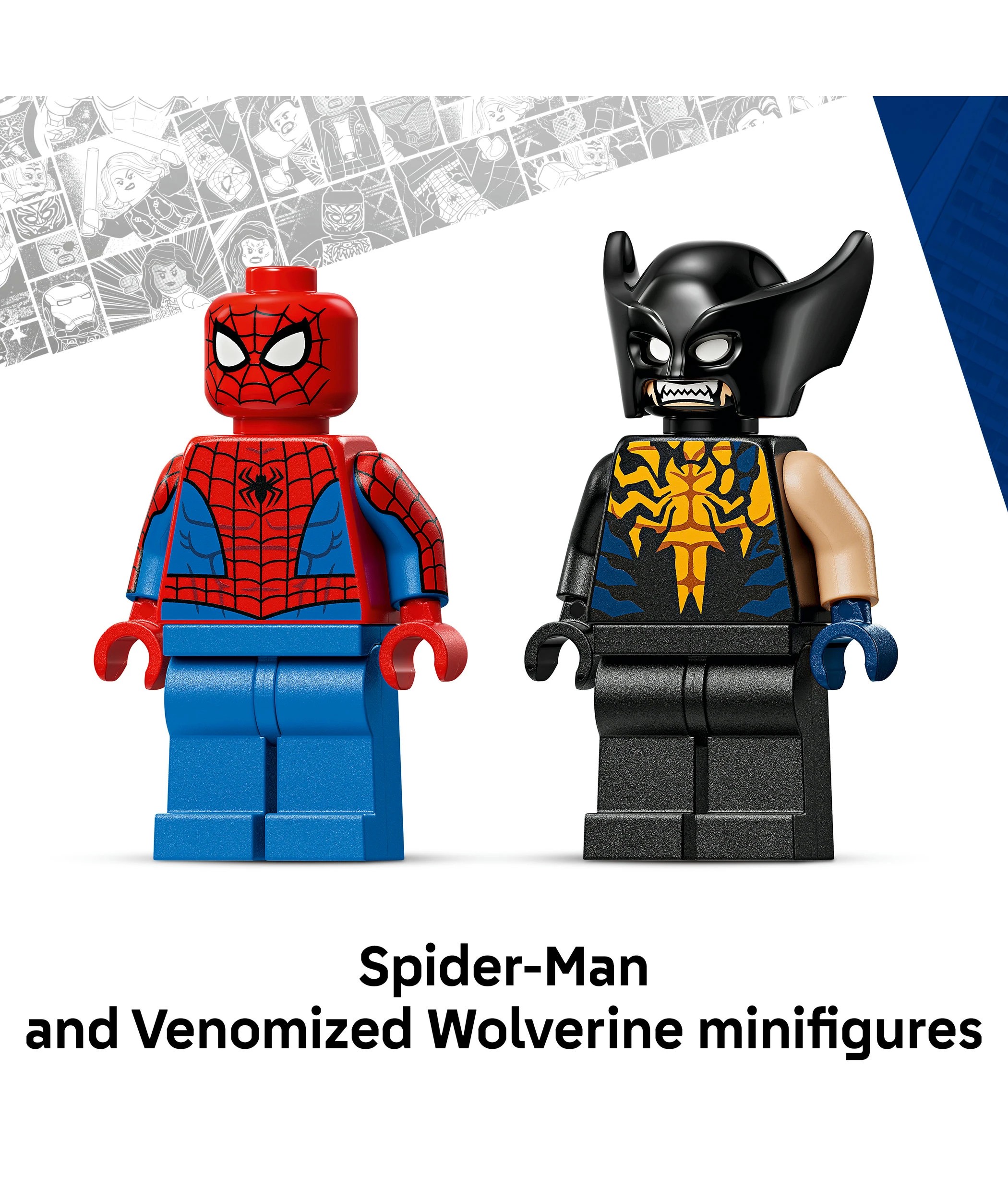 6 LEGO Super Heroes Spider-Man Car vs. Venomized Wolverine 76336, 6 of 10