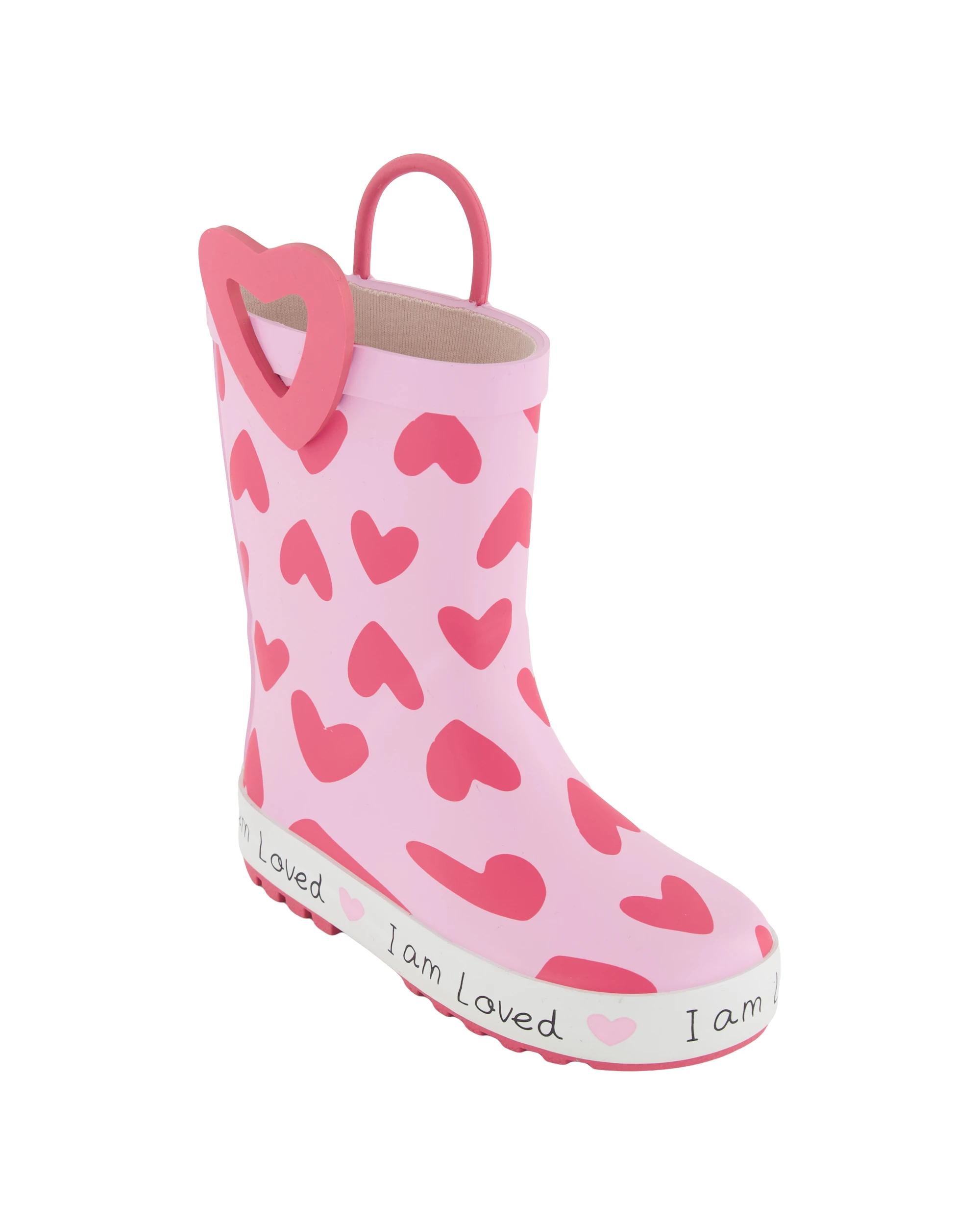 1 Junior Rainboots Hearts, 1 of 4