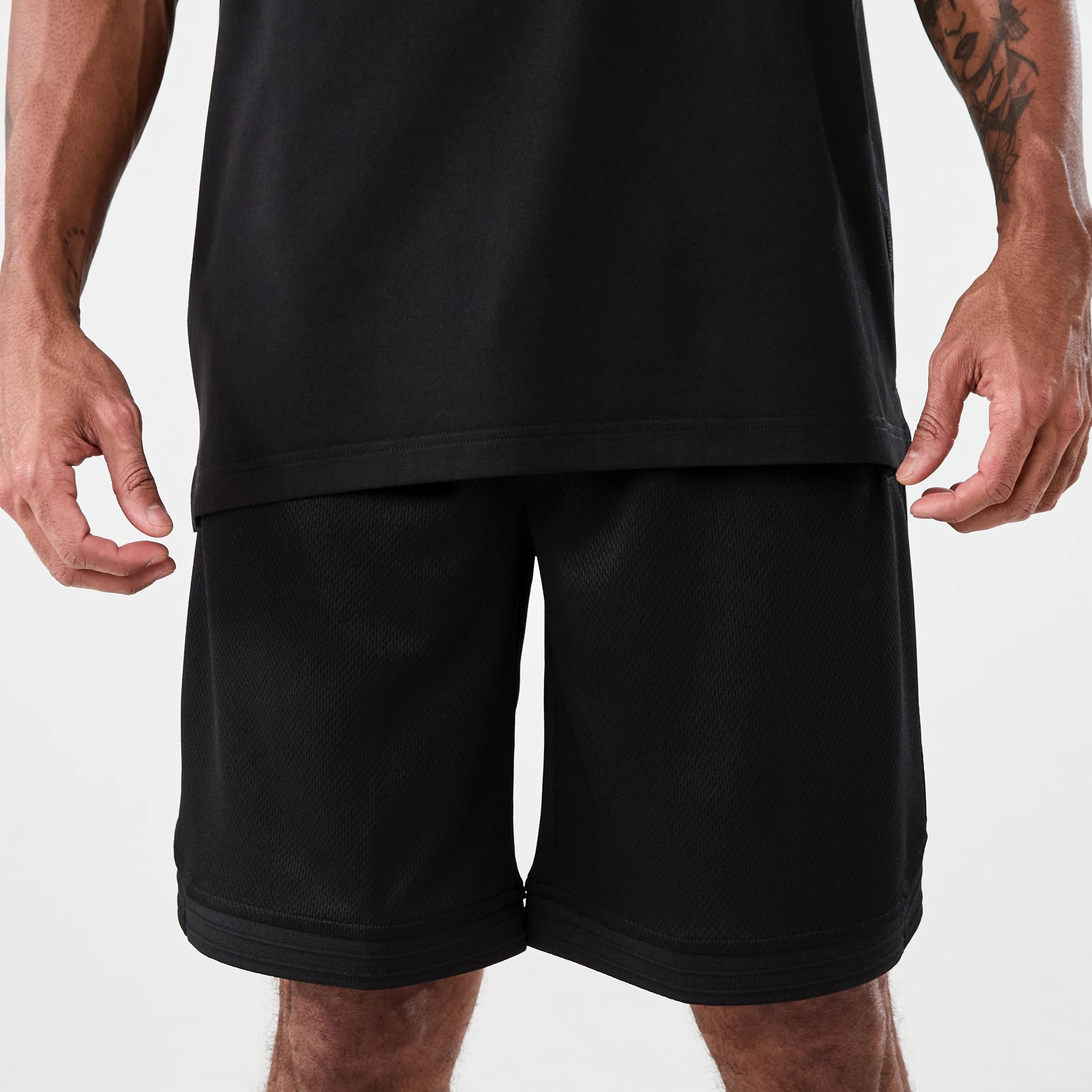1 Active Mens Relaxed Basketball Shorts BLACK, 1 of 6