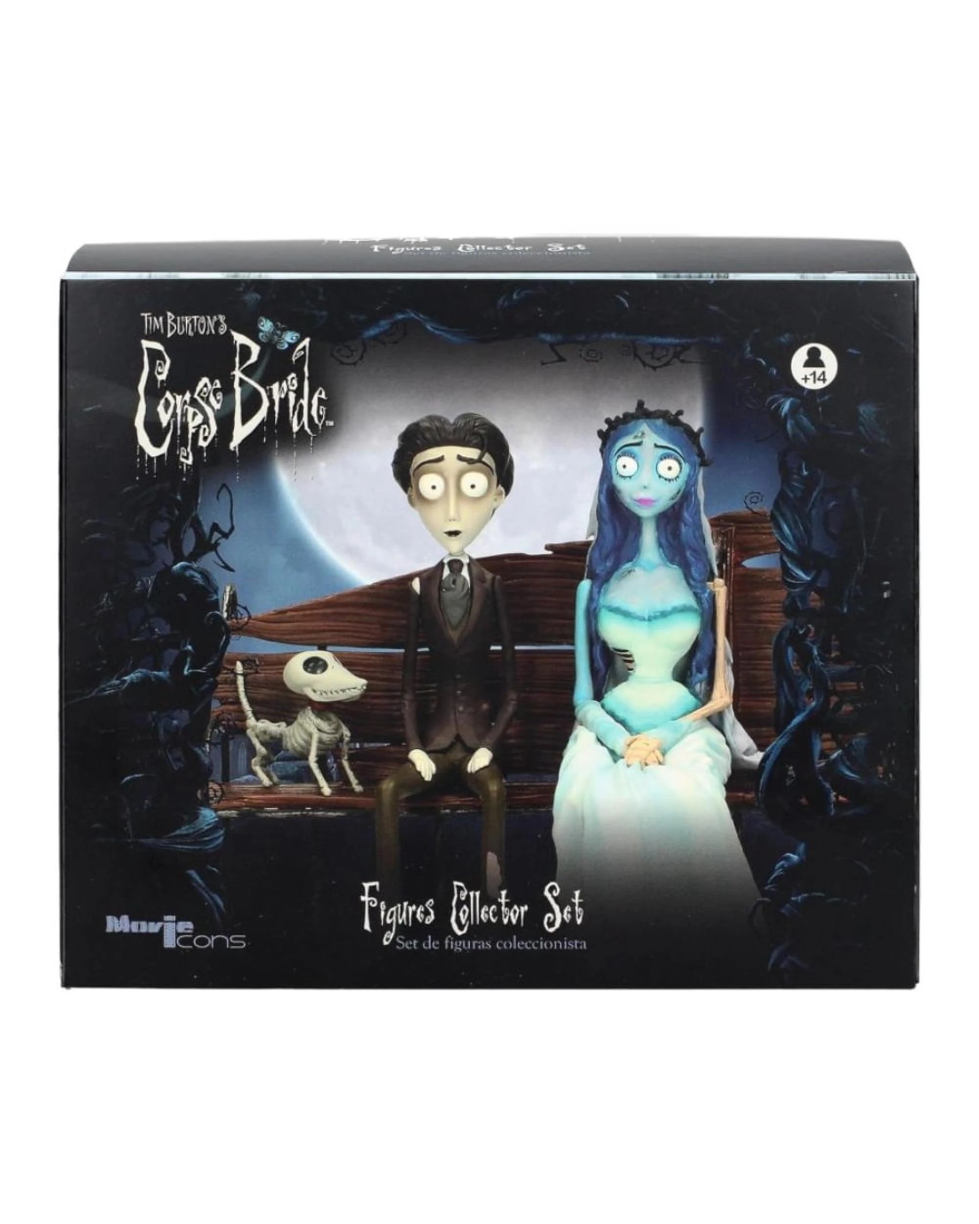 2 Corpse Bride Victor and Emily On Bench 1:10 Scale Figure Set, 2 of 4
