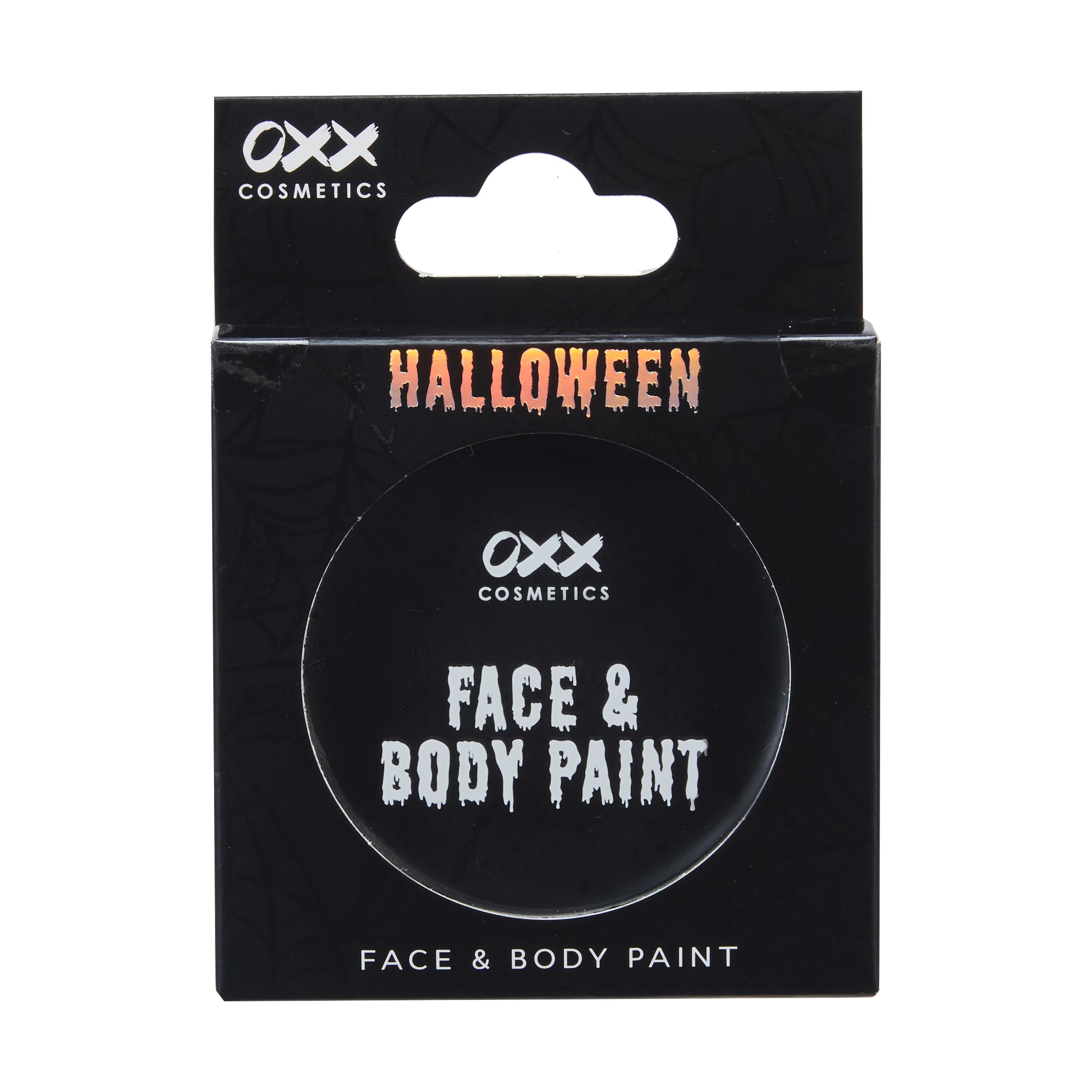 1 OXX Cosmetics Halloween Face and Body Paint - Black, 1 of 5