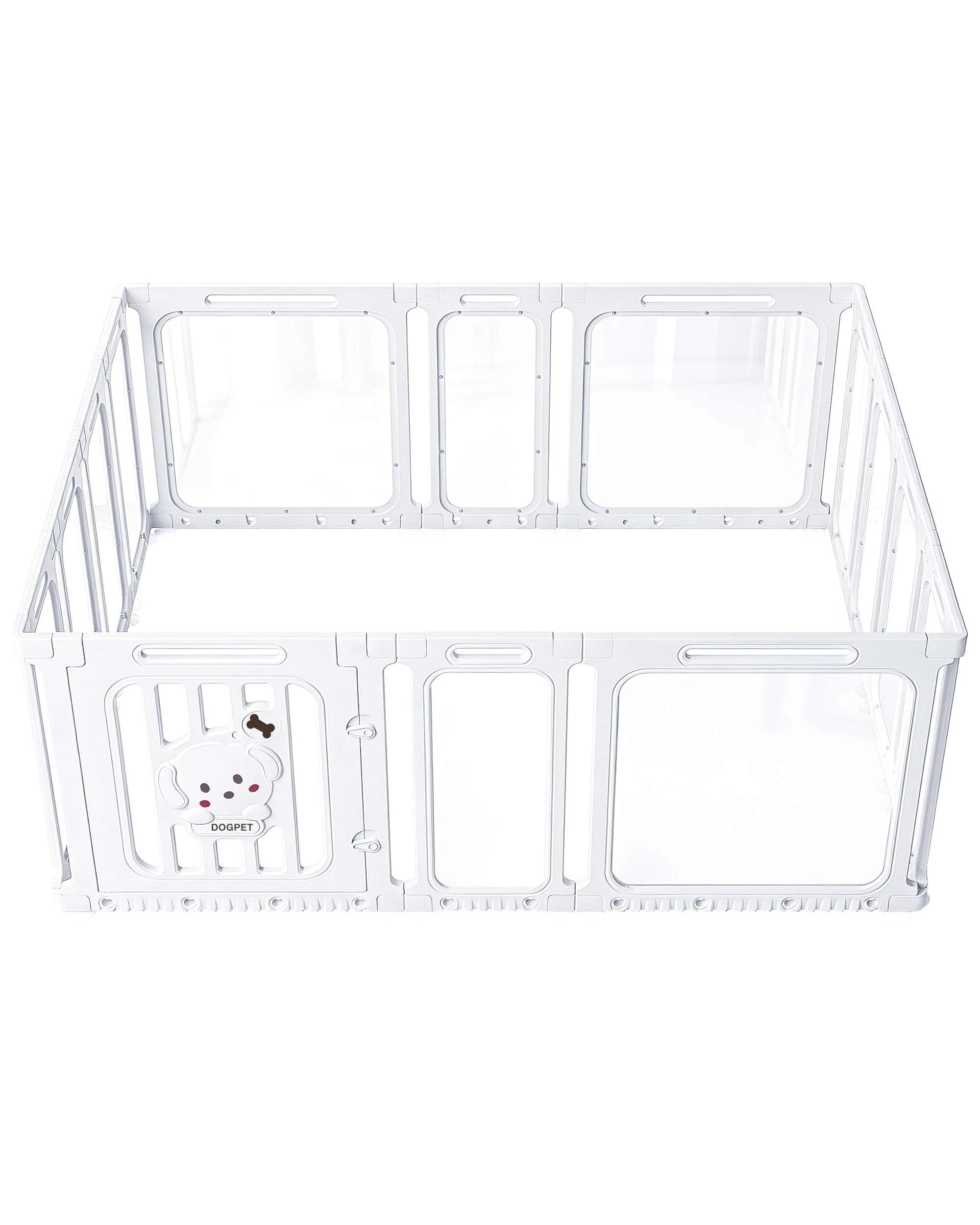 9 Advwin DIY Small Animal Playpen Pet Enclosure 14 Panels Indoor Portable Exercise Fence, 9 of 10