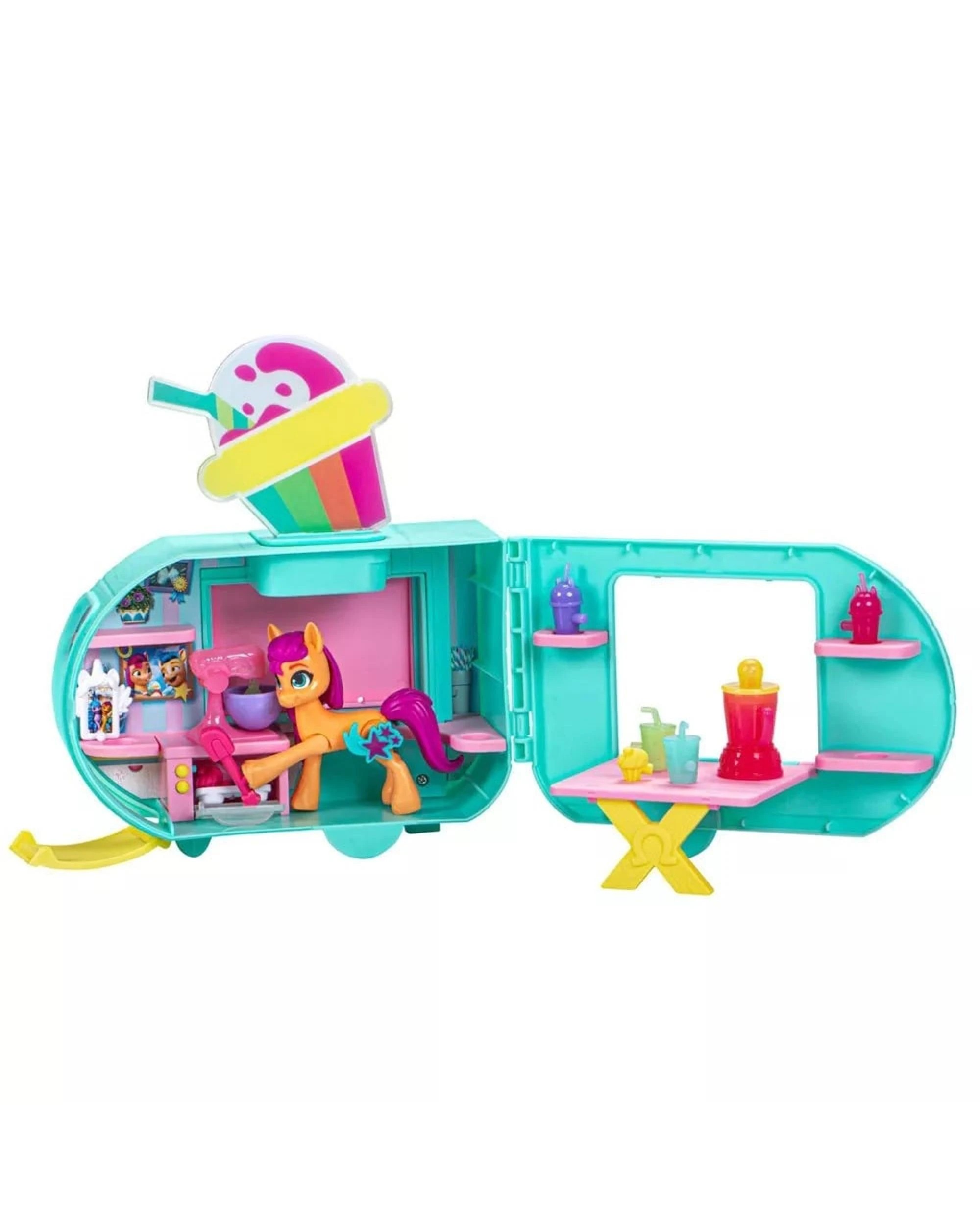 2 My Little Pony Sunny Starscout Smoothie Truck Action Figure Set, 2 of 7