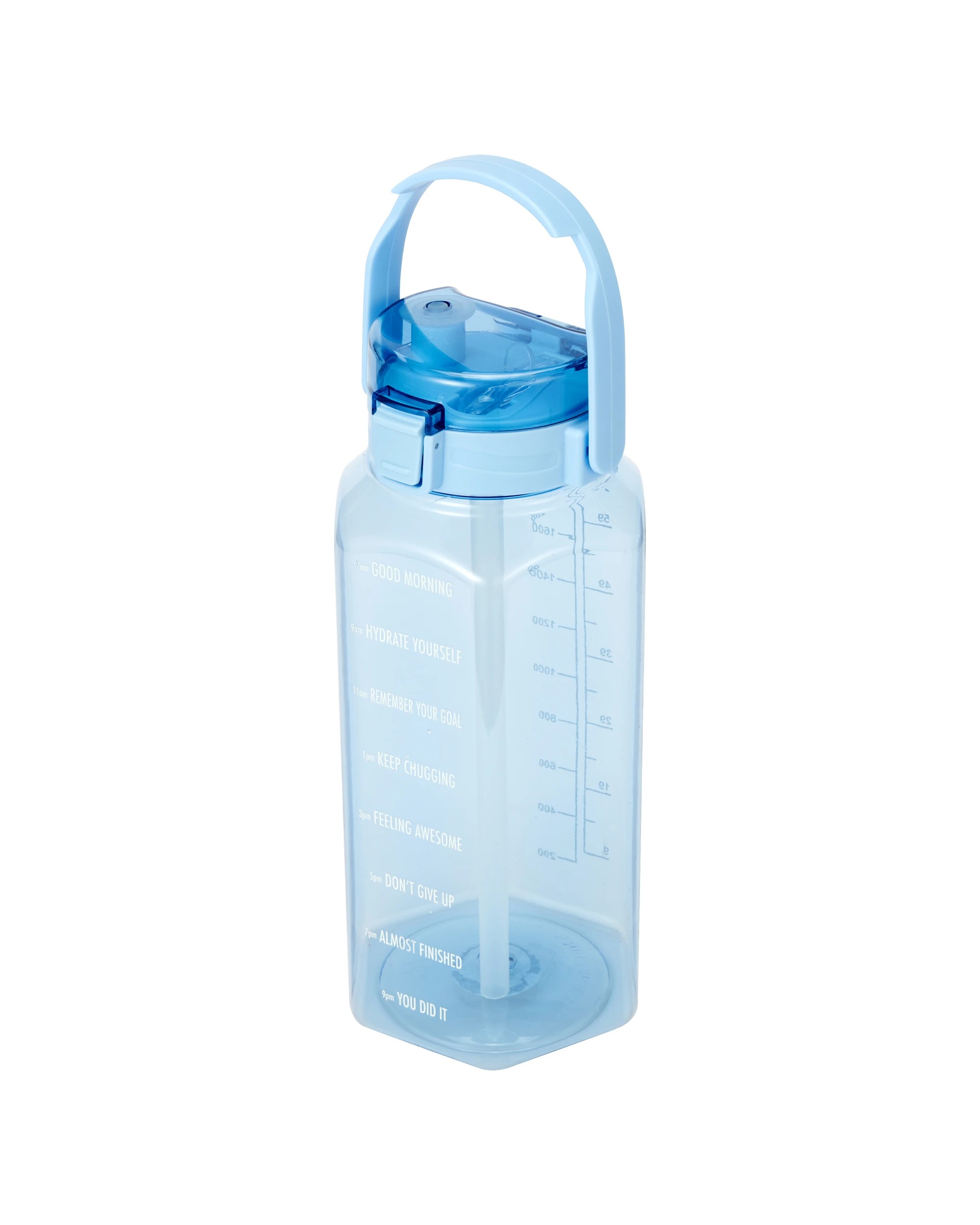 3 2L Blue Dual Intake Drink Bottle, 3 of 6