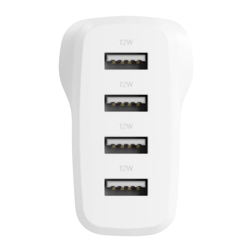 2 Cygnett PowerPlus 24W Multi-Port Wall Charger White, 2 of 3