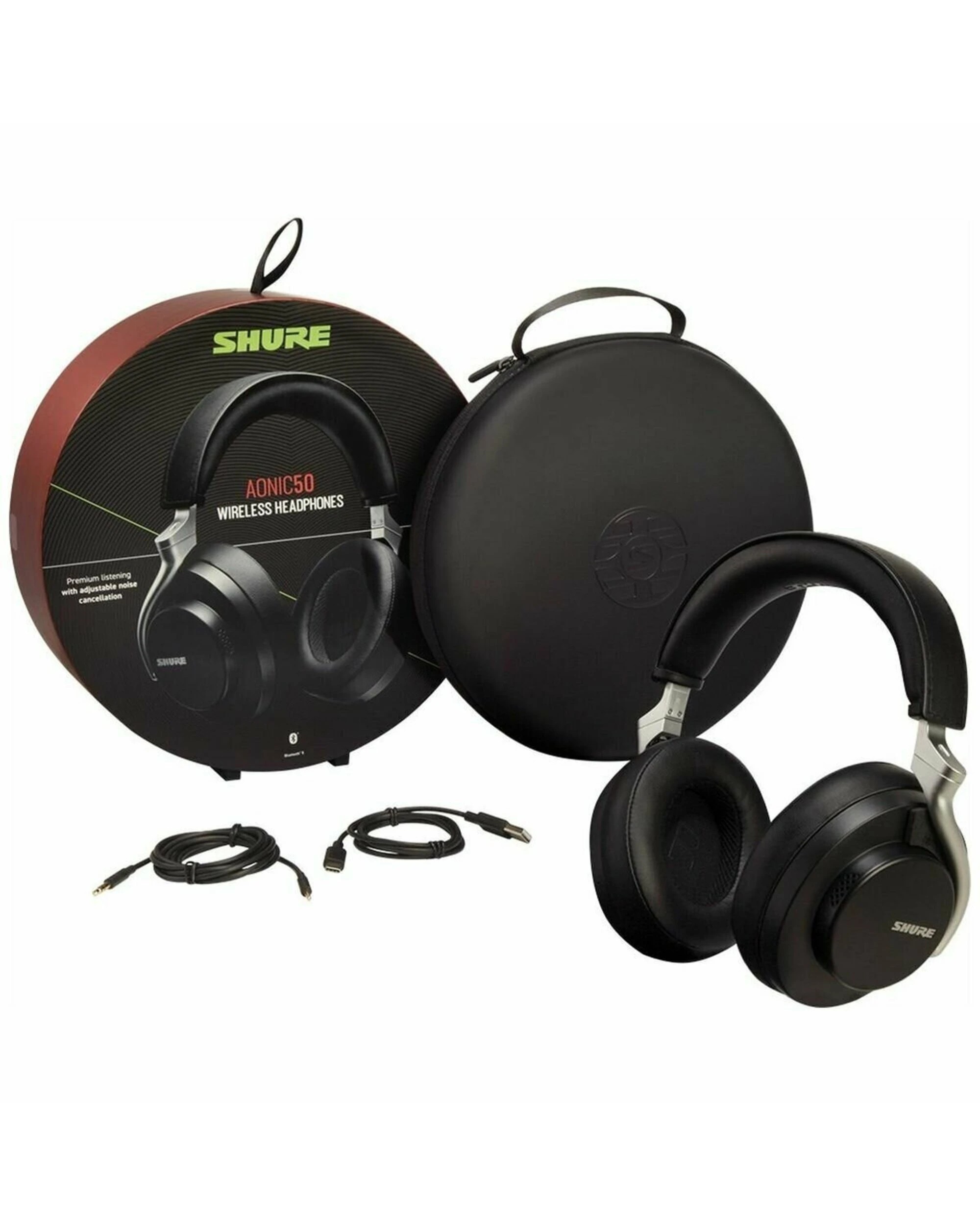 4 Shure Aonic 50 Wireless Noise Cancelling Headphones, 4 of 4