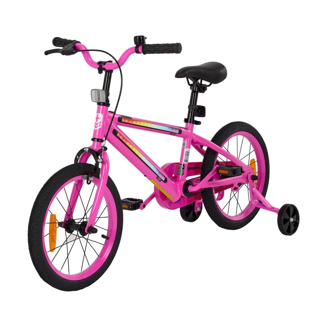 1 40cm Light Up Bike - Pink, 1 of 9