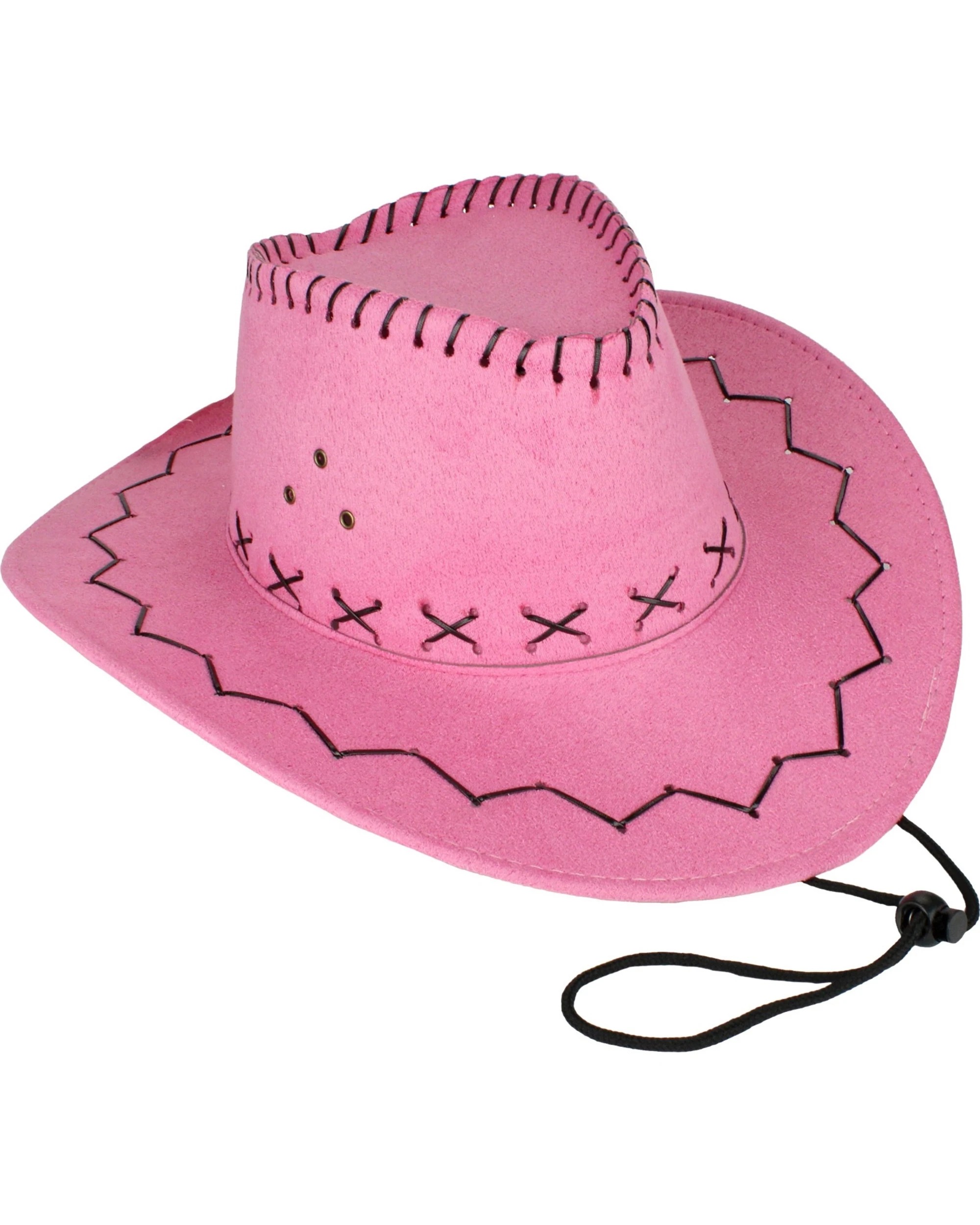 1 JD Party Adult Light Pink Outback Cowboy Hat - Pink, 1 of 1