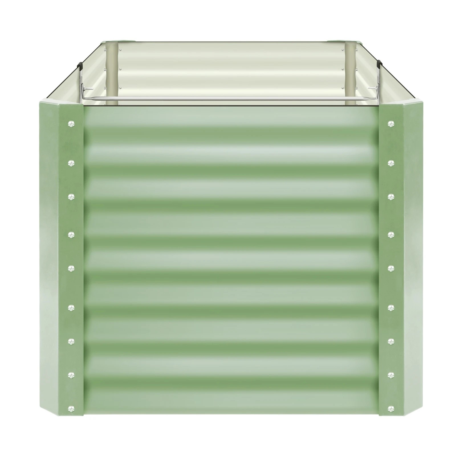 8 Livsip Garden Bed 320x80x73CM Raised Container Vegetable Planter Box - Green, 8 of 8
