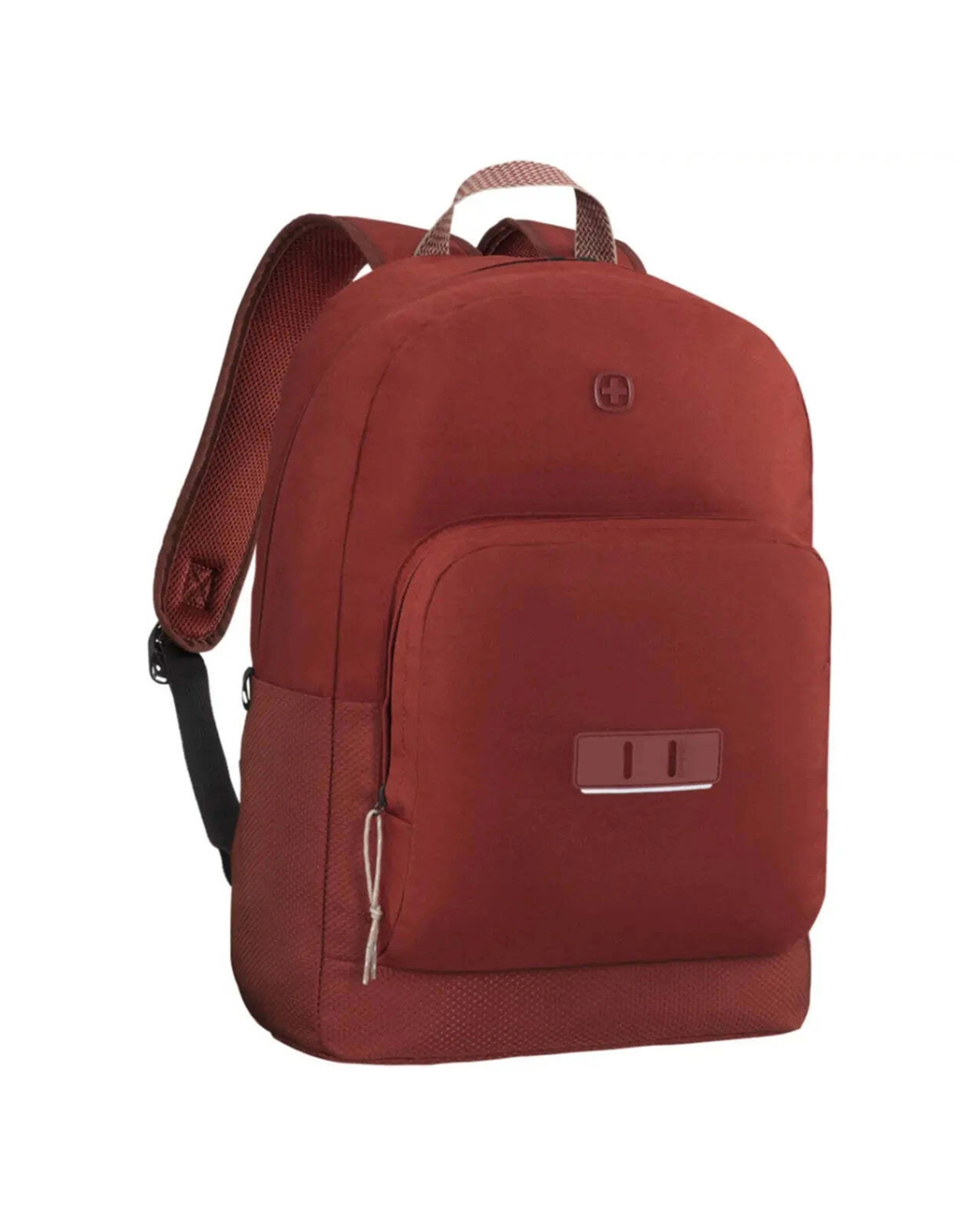 3 Wenger NEXT Crango 16in Laptop Backpack Recycled Material Padded Compartment Lava - Red, 3 of 5